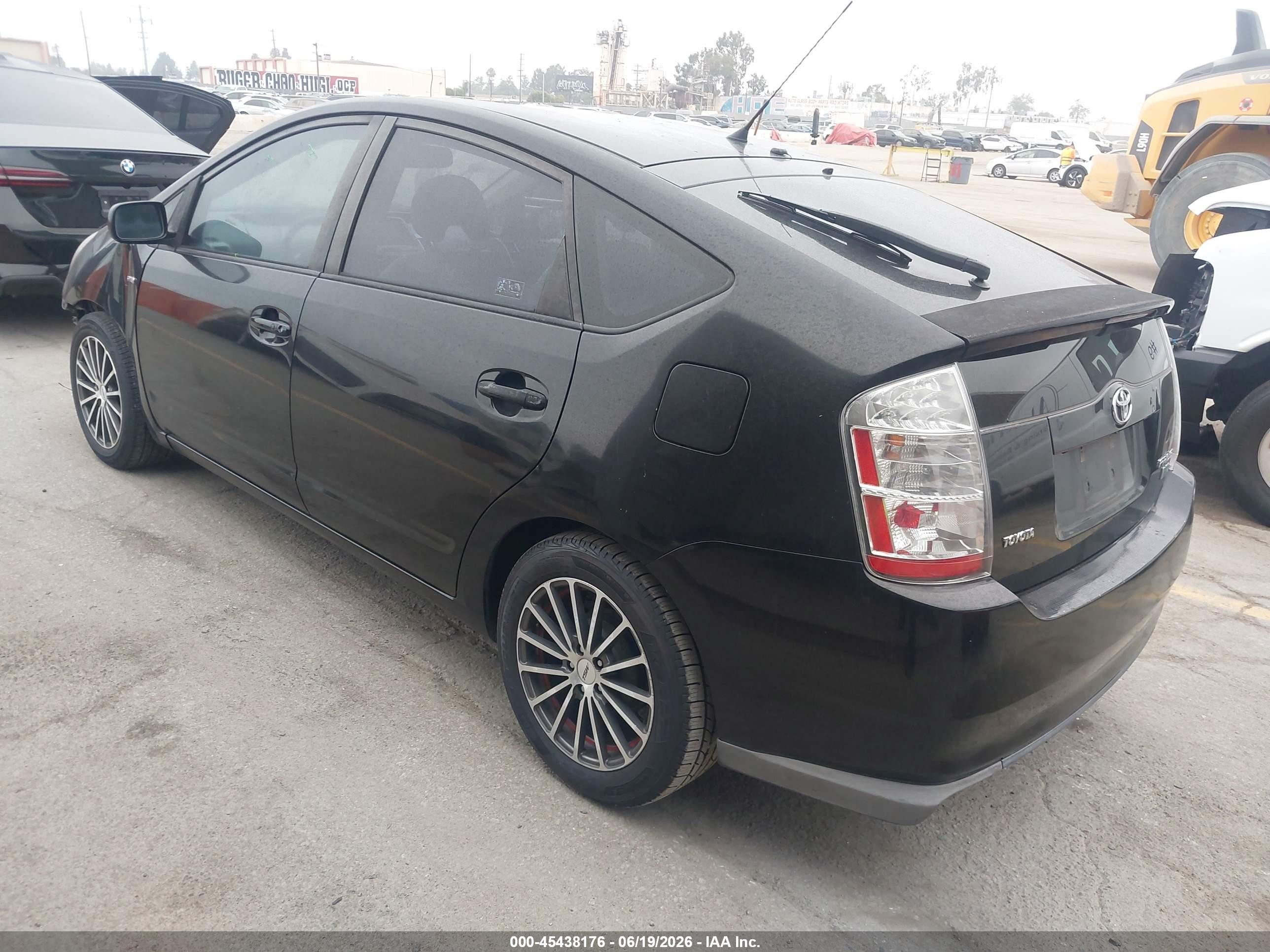 2009 Toyota Prius   Black vin: JTDKB20U697856750