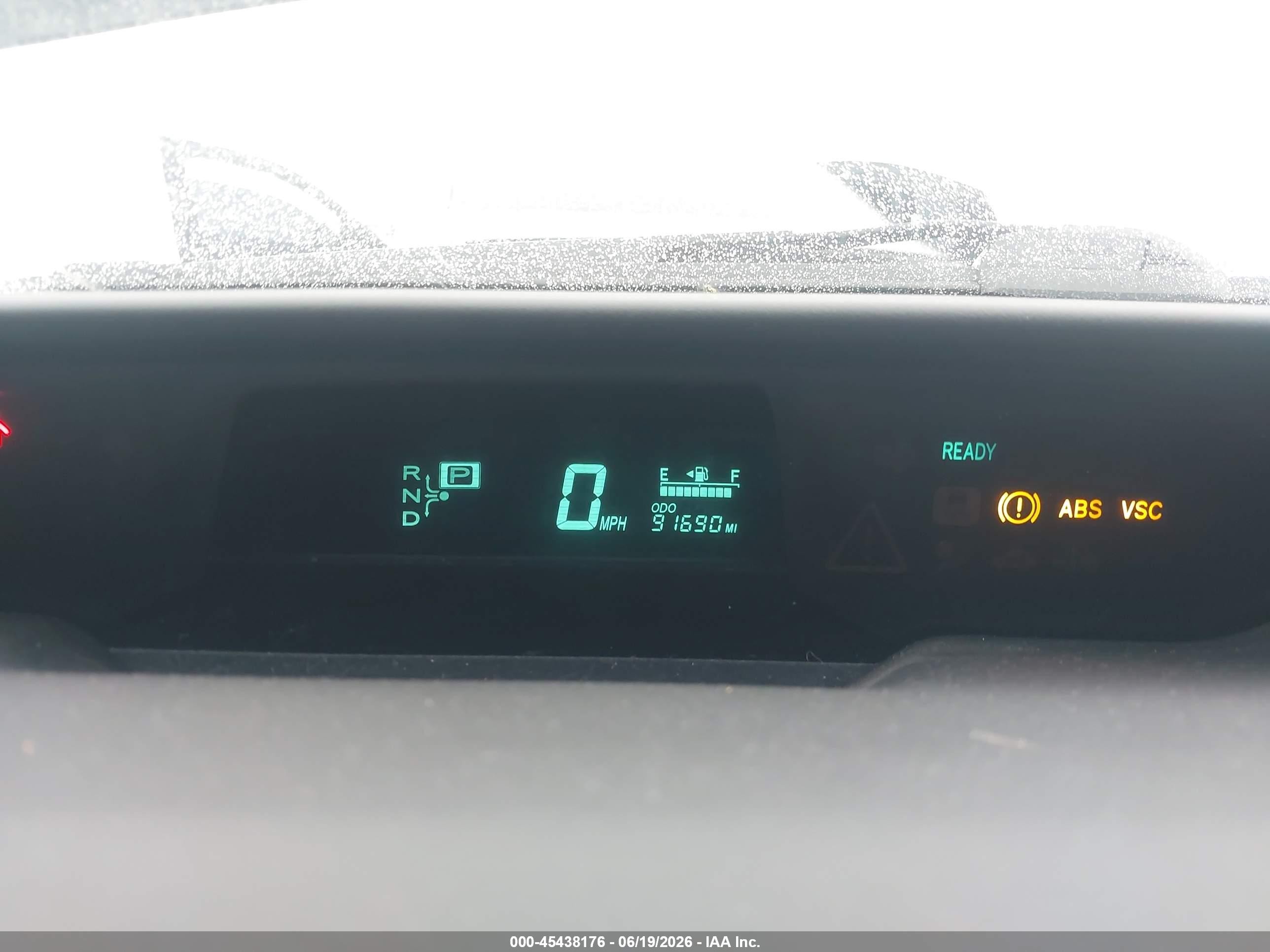 2009 Toyota Prius   Black vin: JTDKB20U697856750