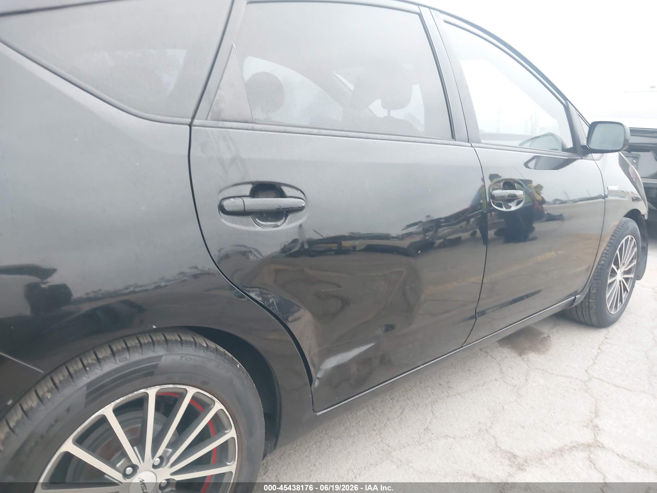 2009 Toyota Prius   Black vin: JTDKB20U697856750