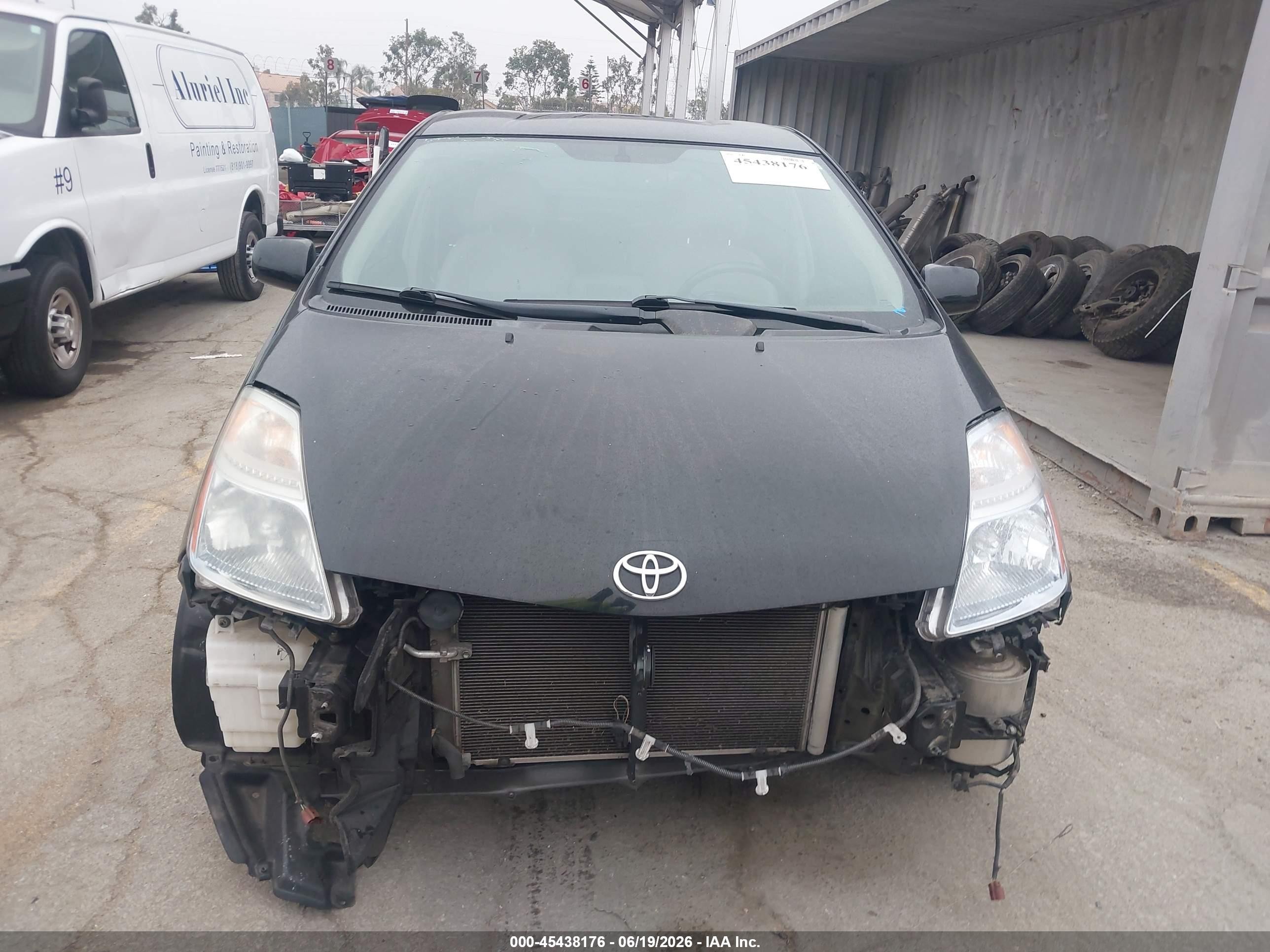 2009 Toyota Prius   Black vin: JTDKB20U697856750