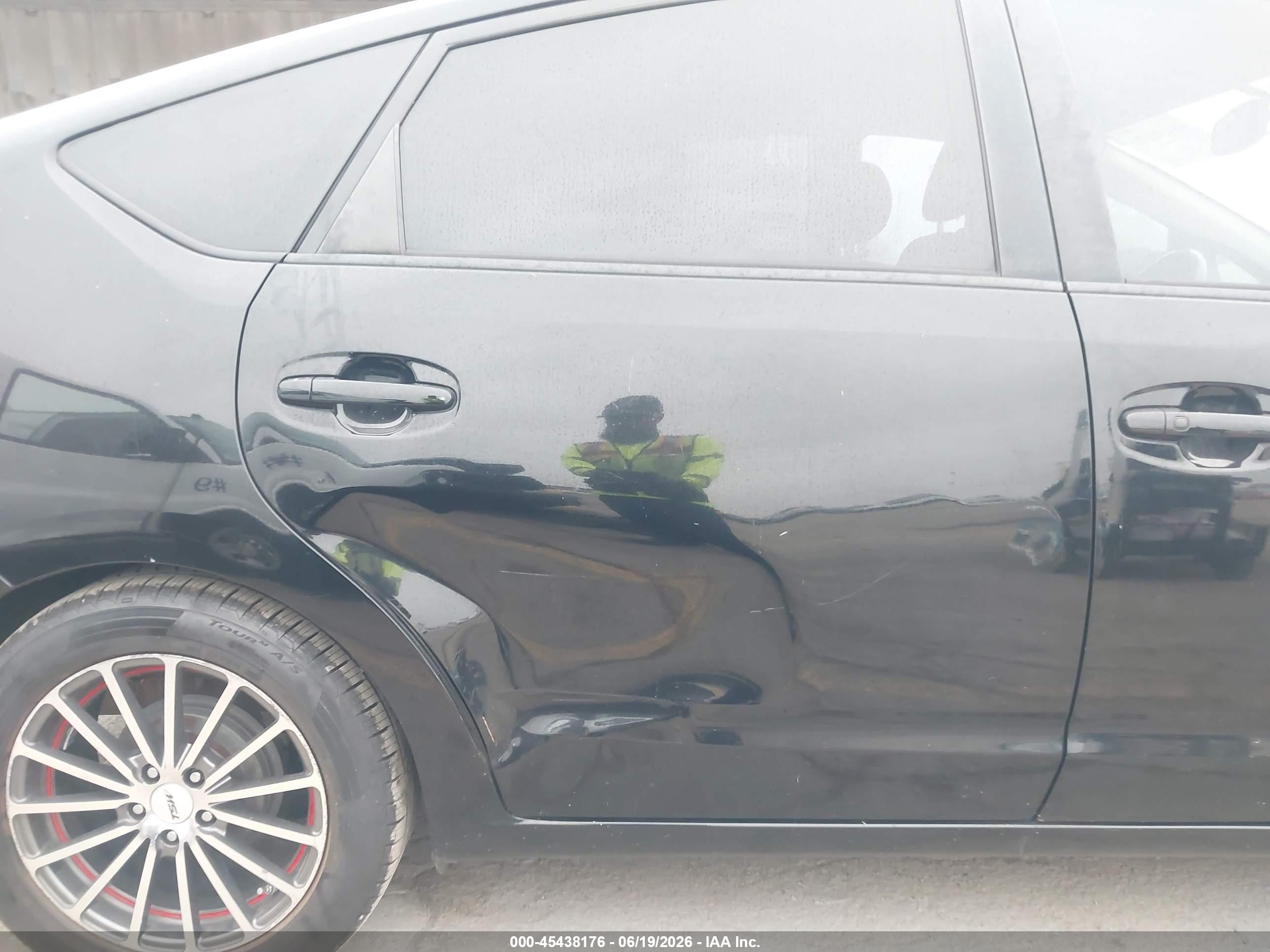 2009 Toyota Prius   Black vin: JTDKB20U697856750
