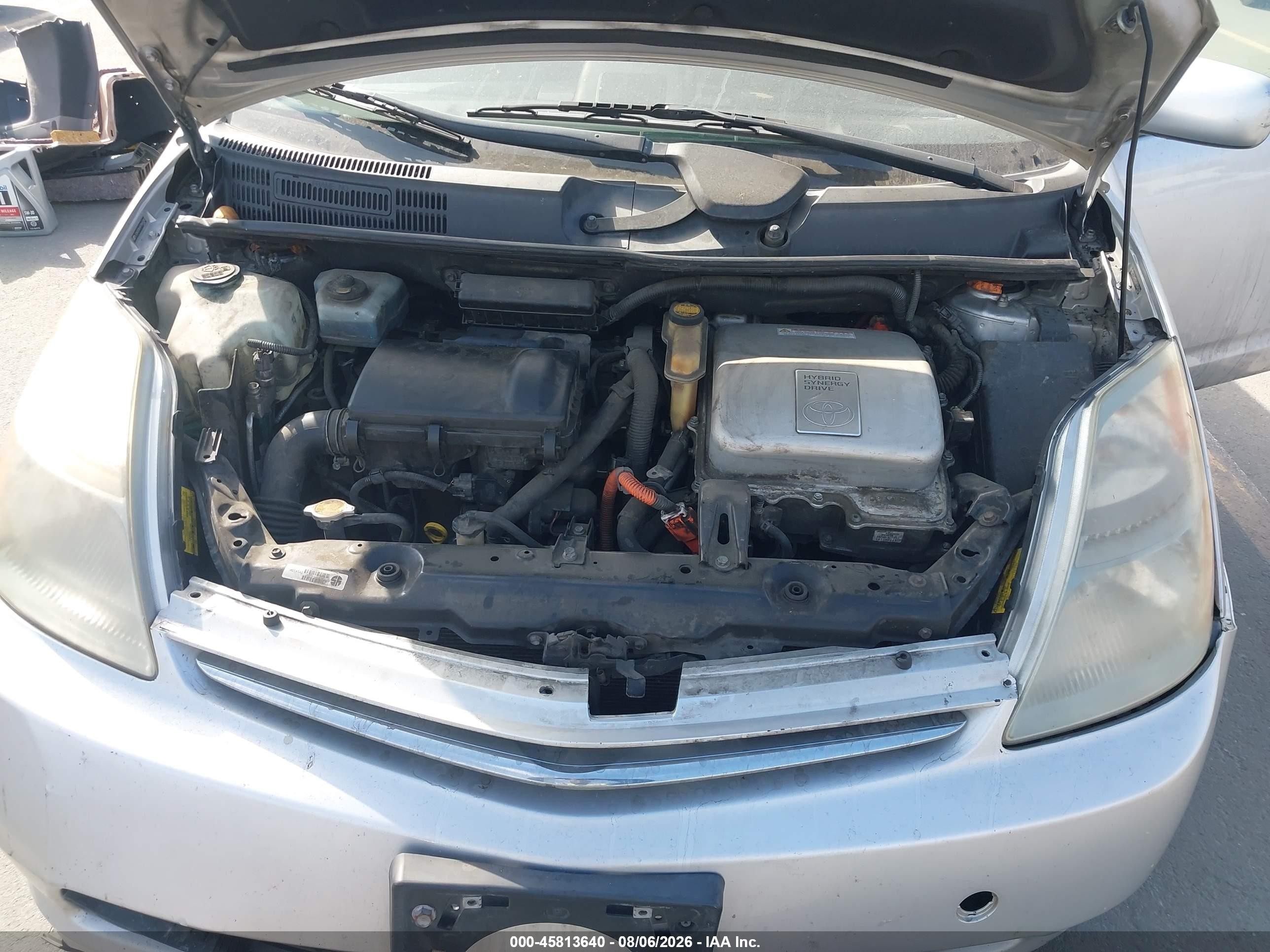 2009 Toyota Prius Silver vin: JTDKB20U697864380