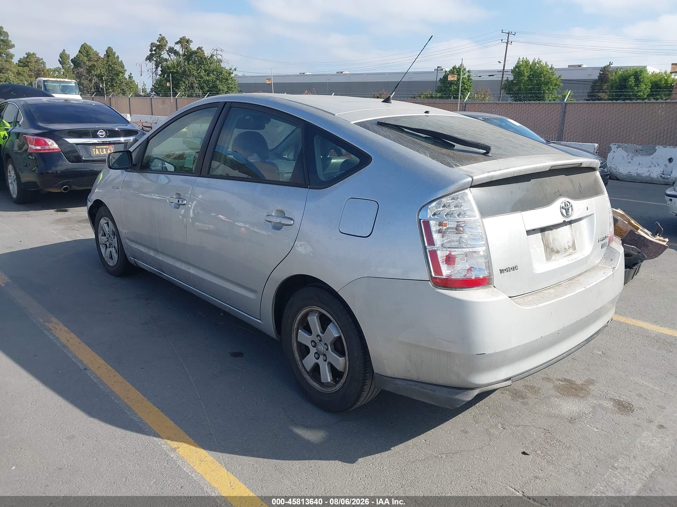 2009 Toyota Prius Silver vin: JTDKB20U697864380