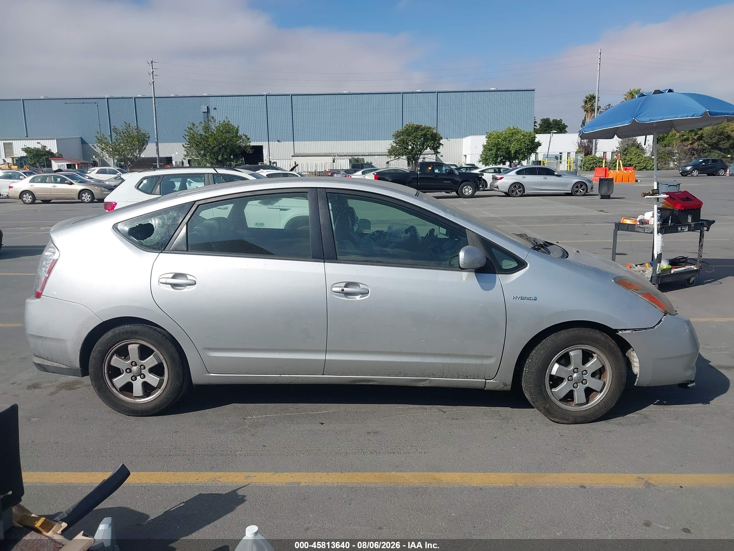 2009 Toyota Prius Silver vin: JTDKB20U697864380