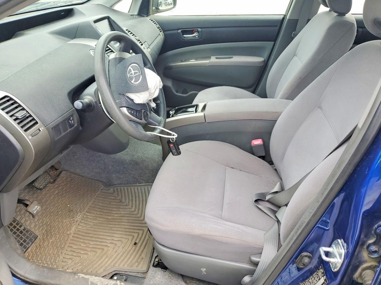 2009 Toyota Prius Base Blue vin: JTDKB20U697868168