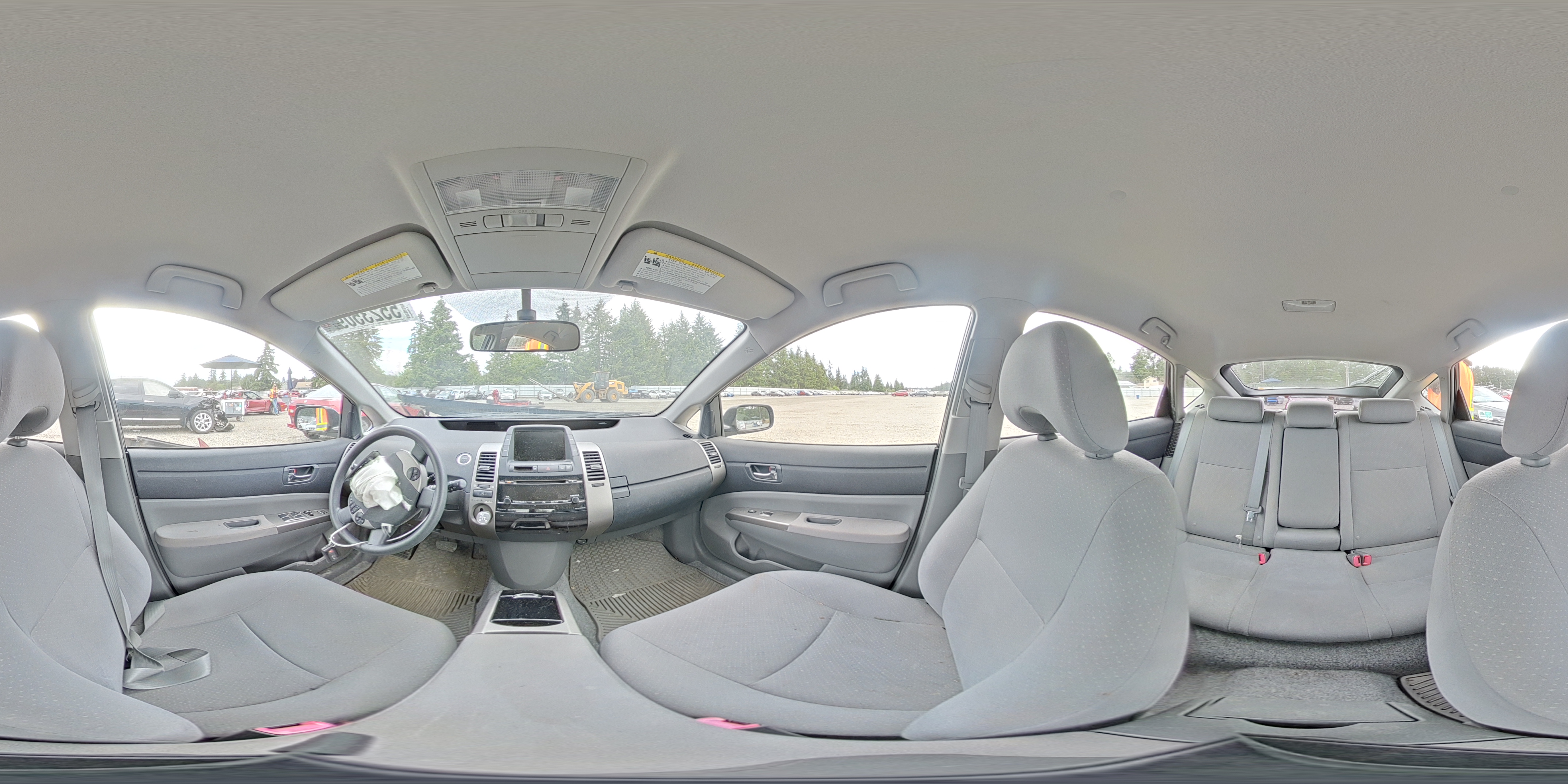 2009 Toyota Prius Base Blue vin: JTDKB20U697868168