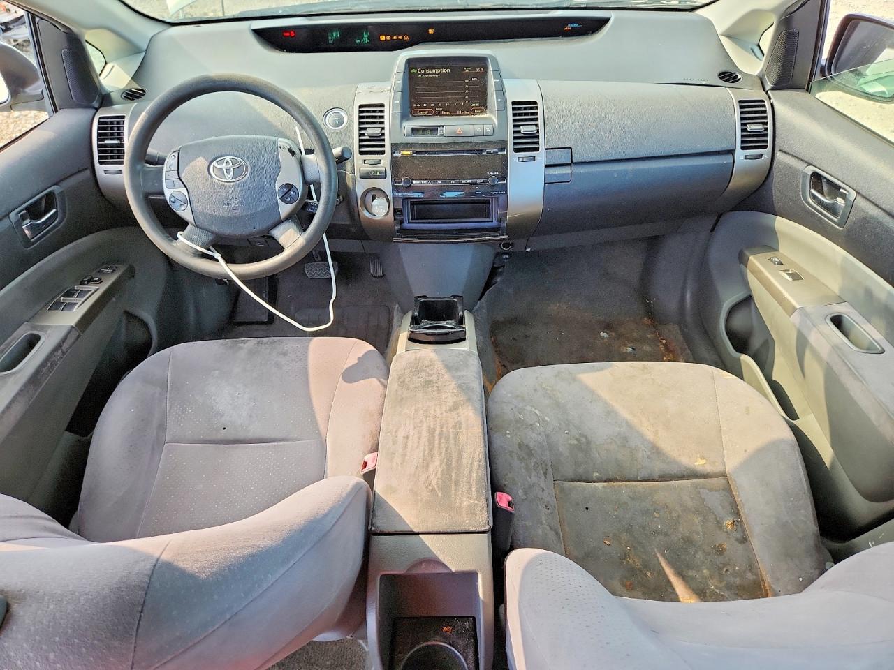 2009 Toyota Prius Base Teal vin: JTDKB20U697877114