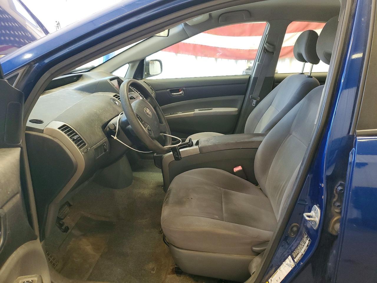 2009 Toyota Prius Base Blue vin: JTDKB20U697881115