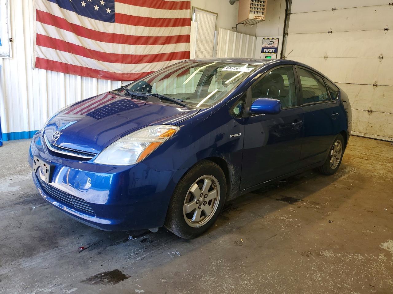 2009 Toyota Prius Base Blue vin: JTDKB20U697881115