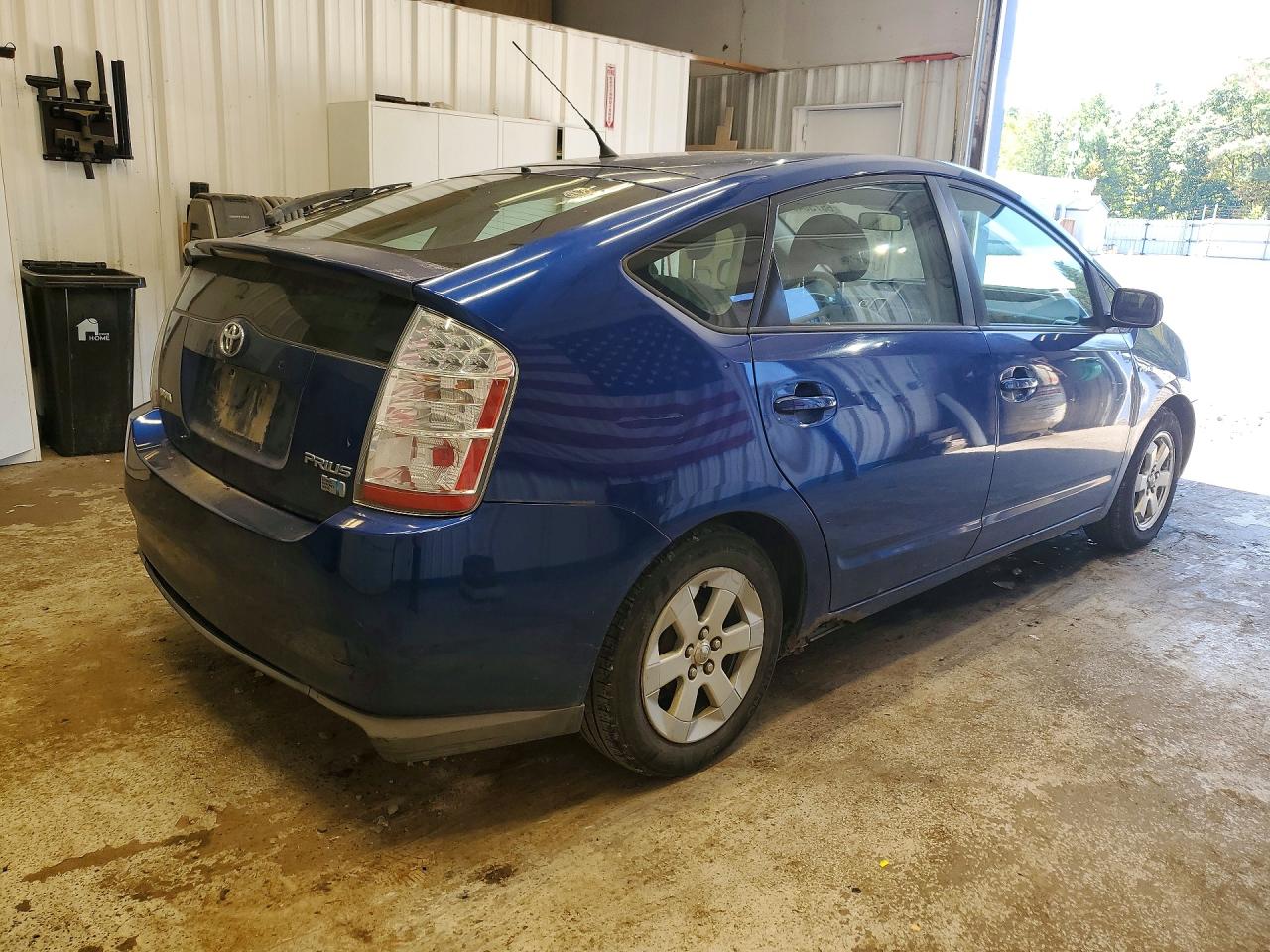 2009 Toyota Prius Base Blue vin: JTDKB20U697881115