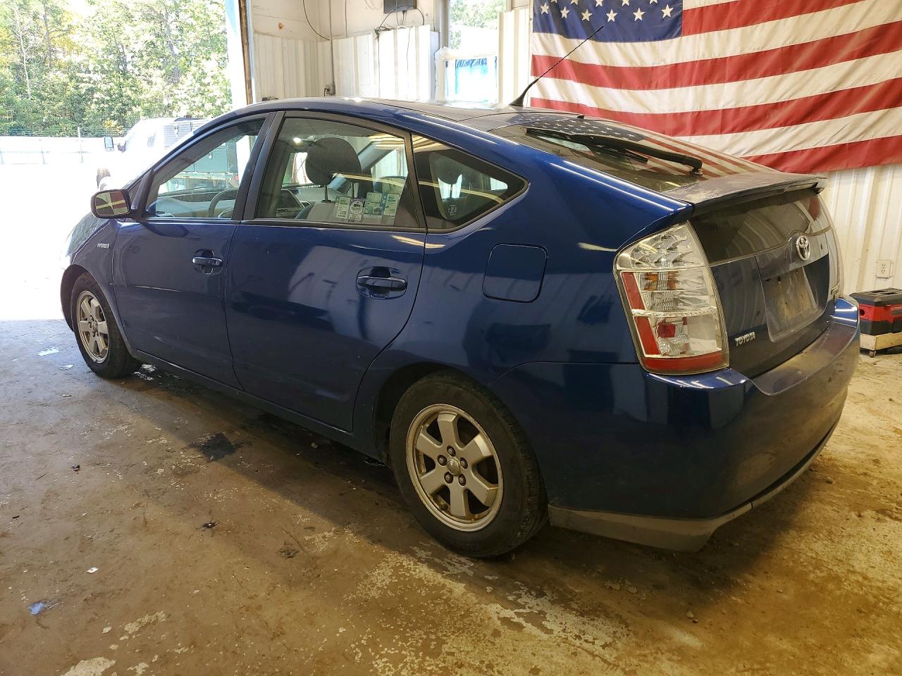 2009 Toyota Prius Base Blue vin: JTDKB20U697881115