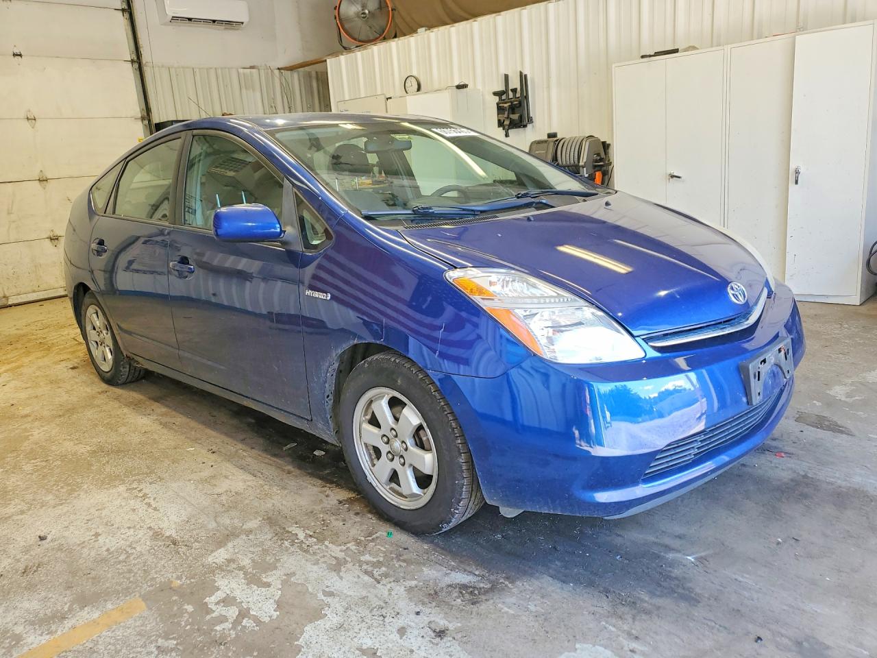 2009 Toyota Prius Base Blue vin: JTDKB20U697881115