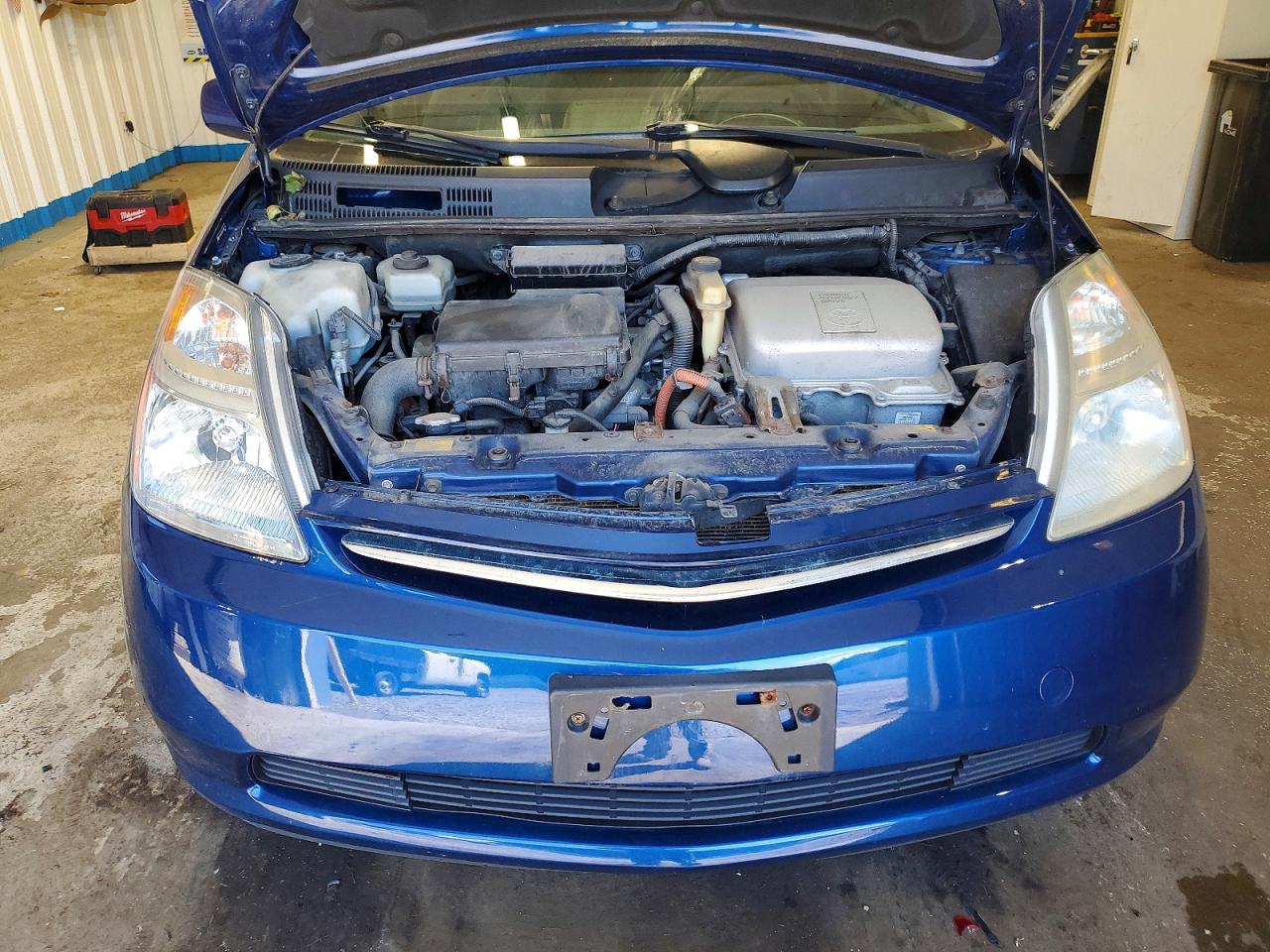 2009 Toyota Prius Base Blue vin: JTDKB20U697881115