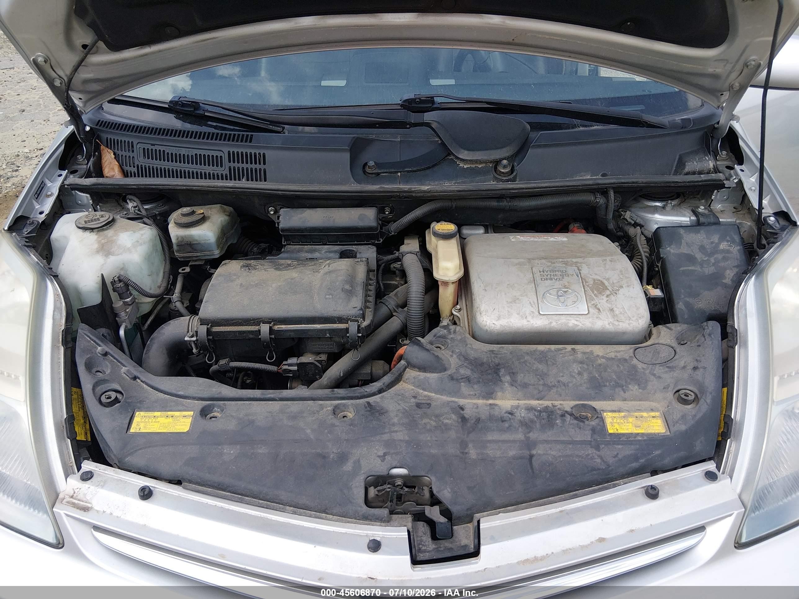 2009 Toyota Prius   Серебряный vin: JTDKB20U697885360