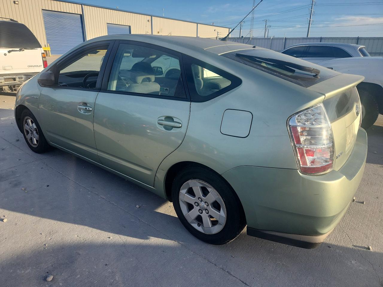 2009 Toyota Prius Base Green vin: JTDKB20U697887514