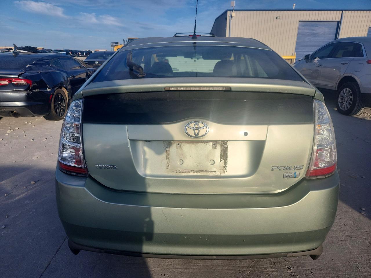 2009 Toyota Prius Base Green vin: JTDKB20U697887514