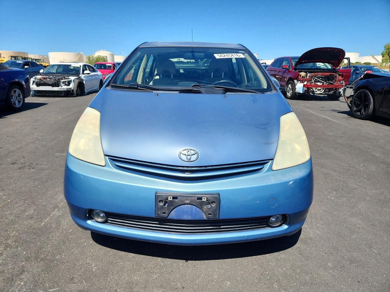 2004 Toyota Prius Base Blue vin: JTDKB20U740010337