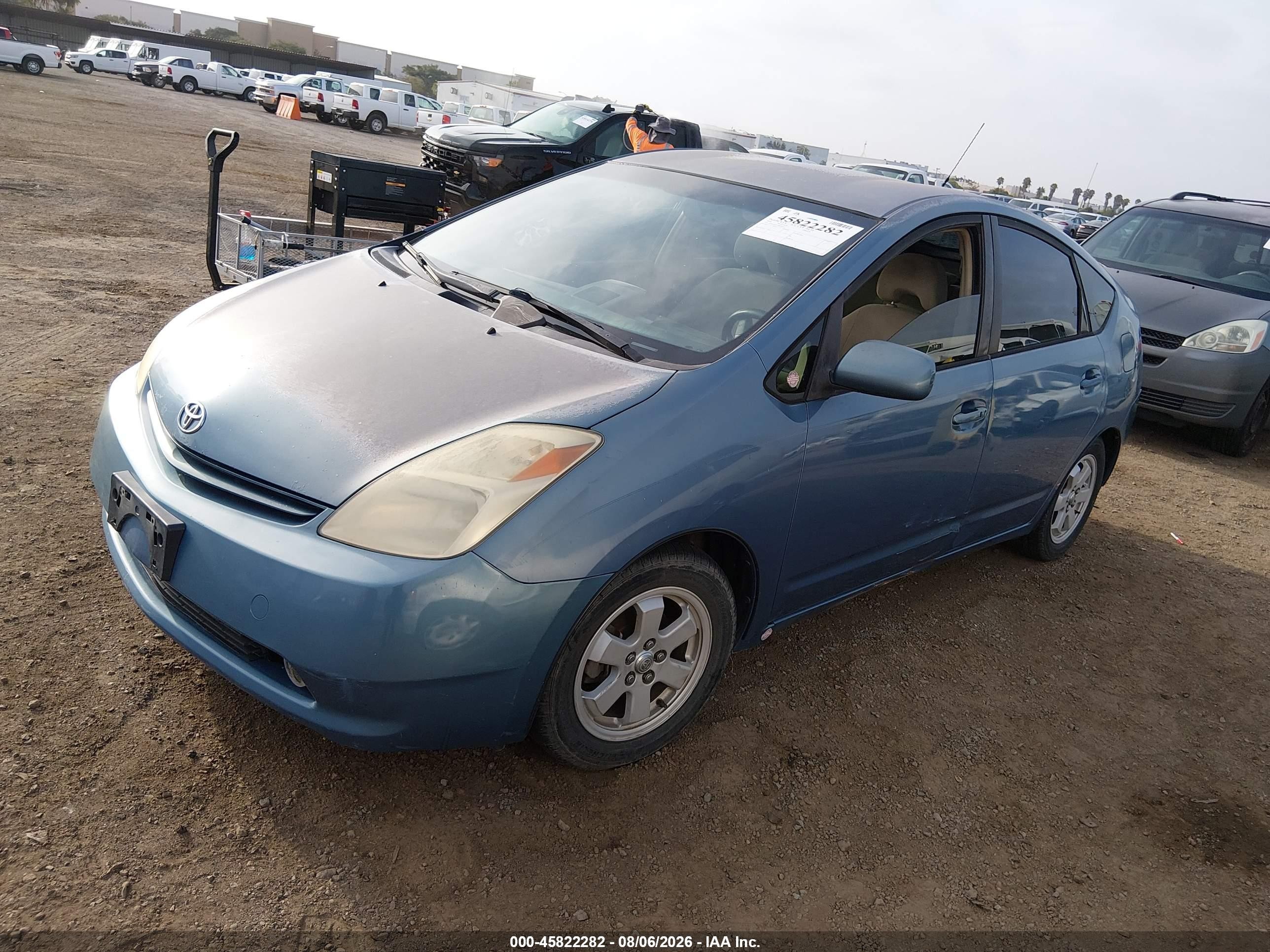 2004 Toyota Prius   Blue vin: JTDKB20U740026442