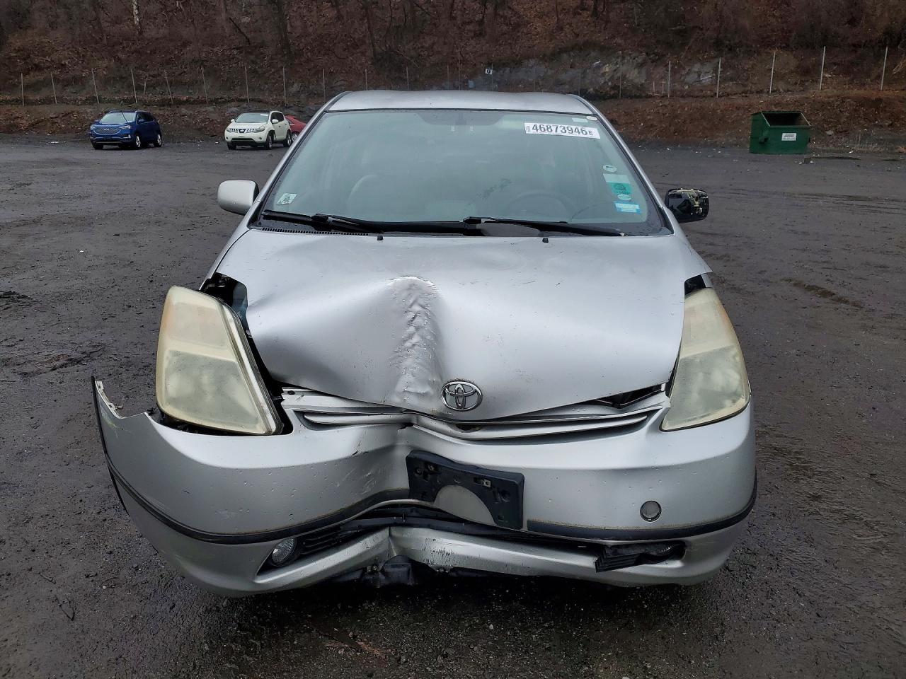 2004 Toyota Prius Base Серебряный vin: JTDKB20U740034685