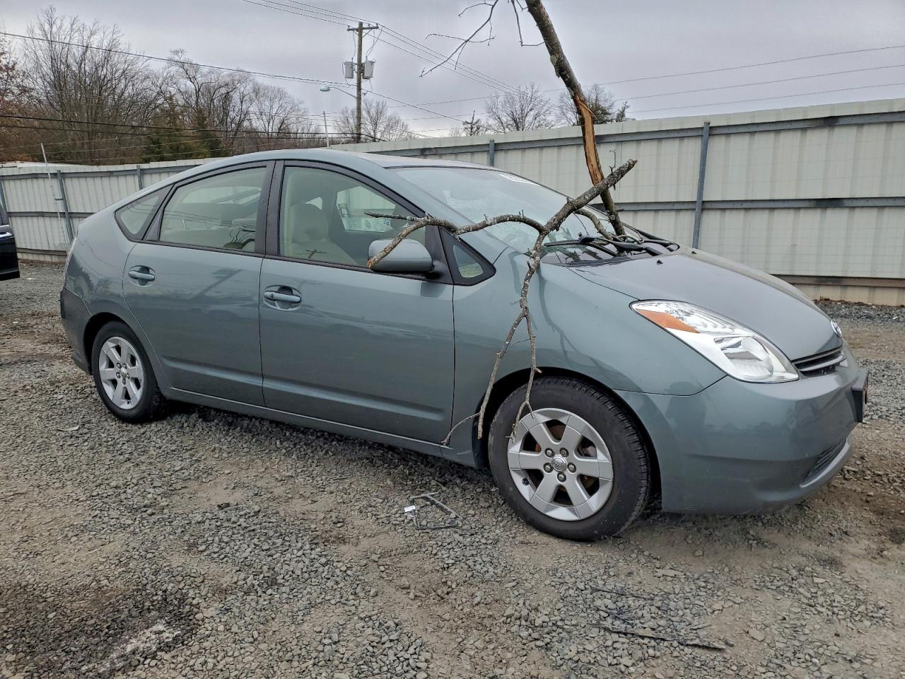 2004 Toyota Prius Green vin: JTDKB20U740042270