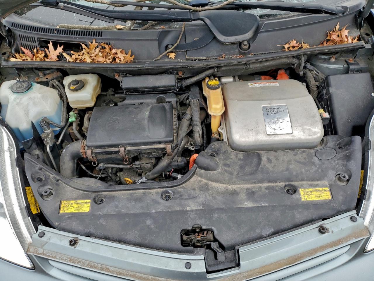 2004 Toyota Prius Green vin: JTDKB20U740042270