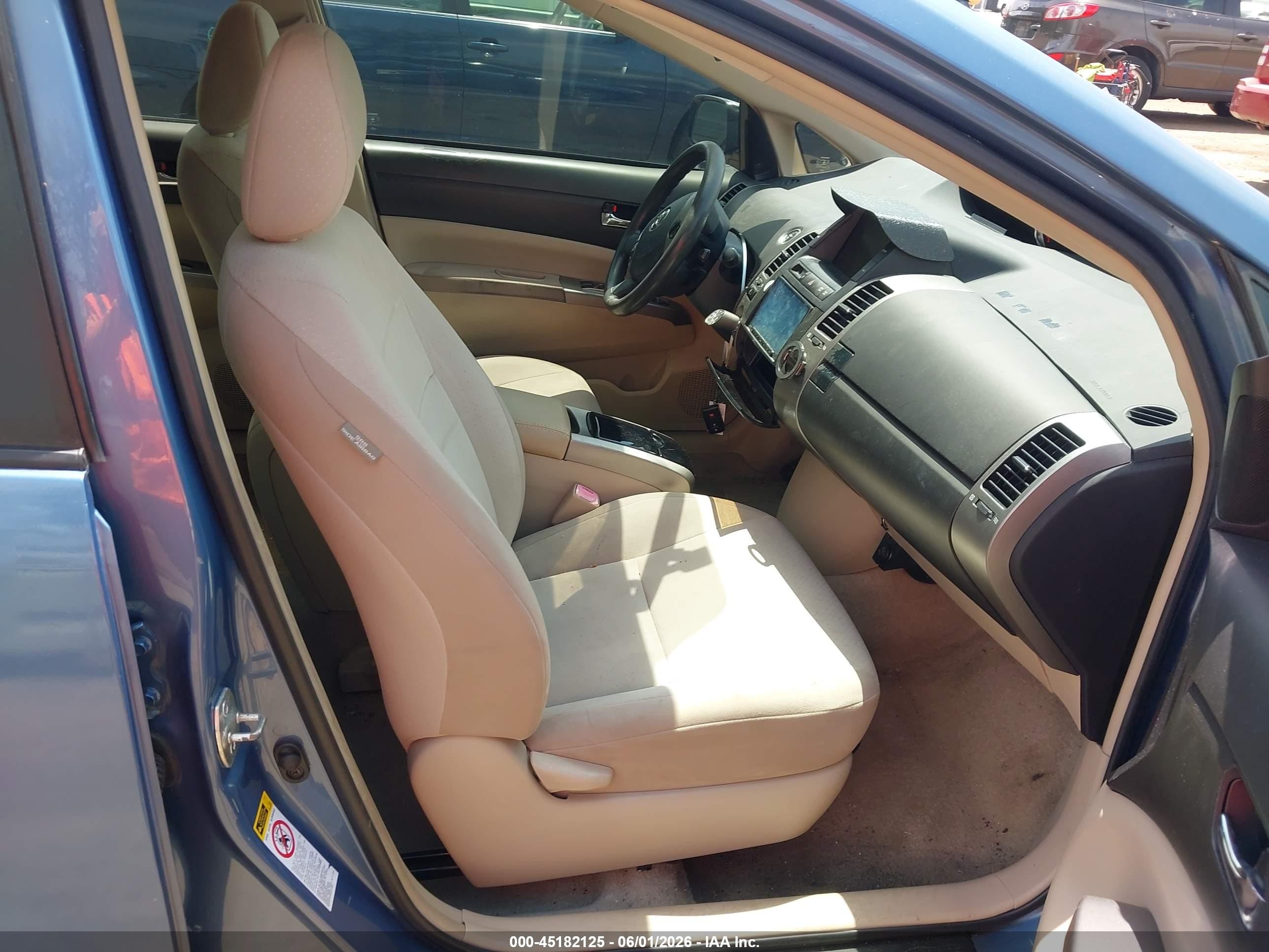 2004 Toyota Prius Blue vin: JTDKB20U740091744