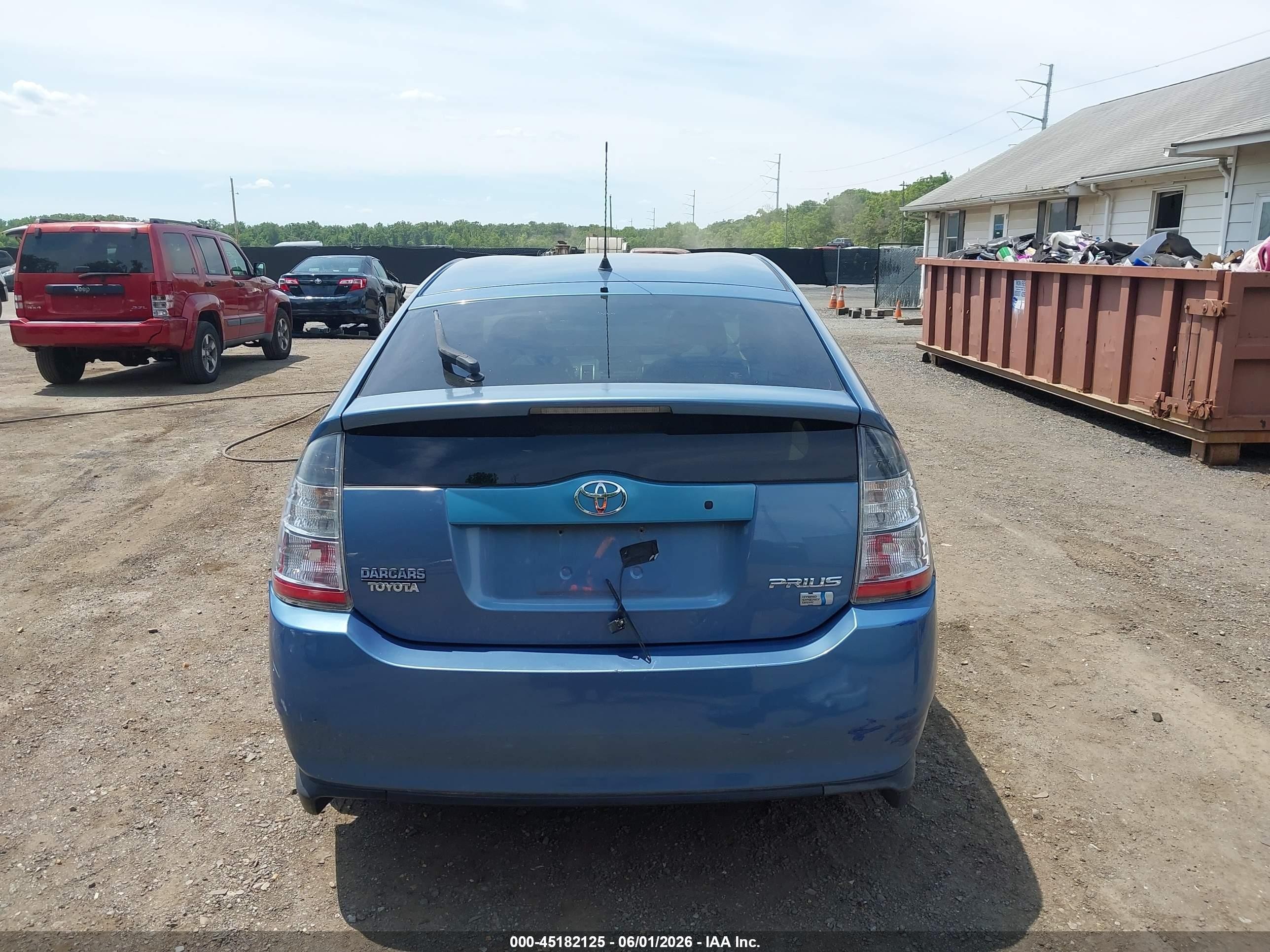 2004 Toyota Prius Blue vin: JTDKB20U740091744