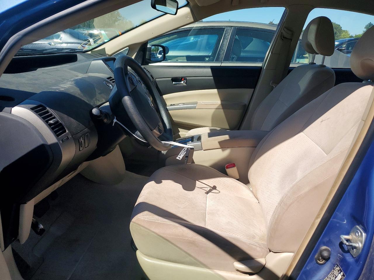 2005 Toyota Prius Base Blue vin: JTDKB20U750124209
