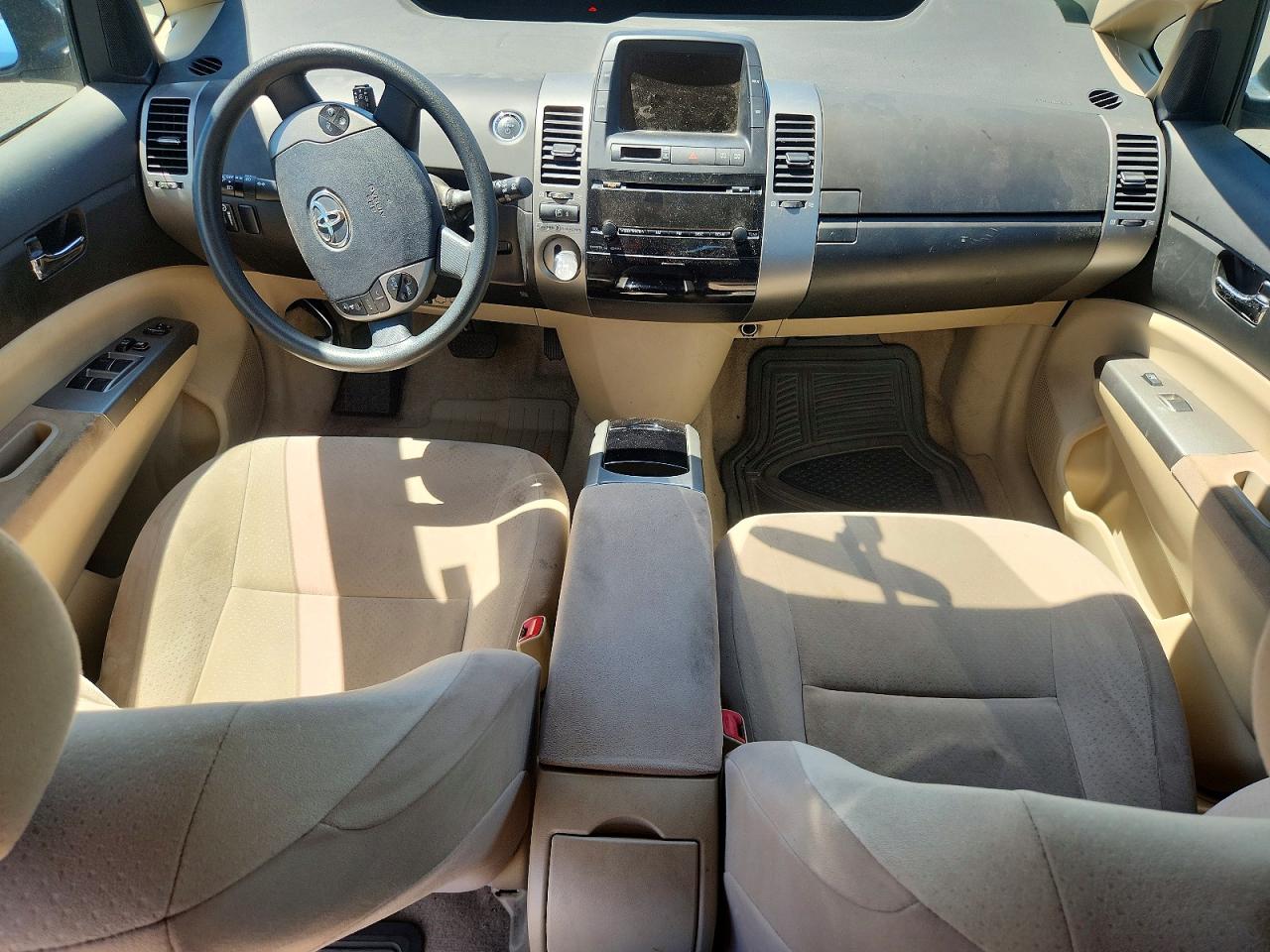 2005 Toyota Prius Base Blue vin: JTDKB20U750124209