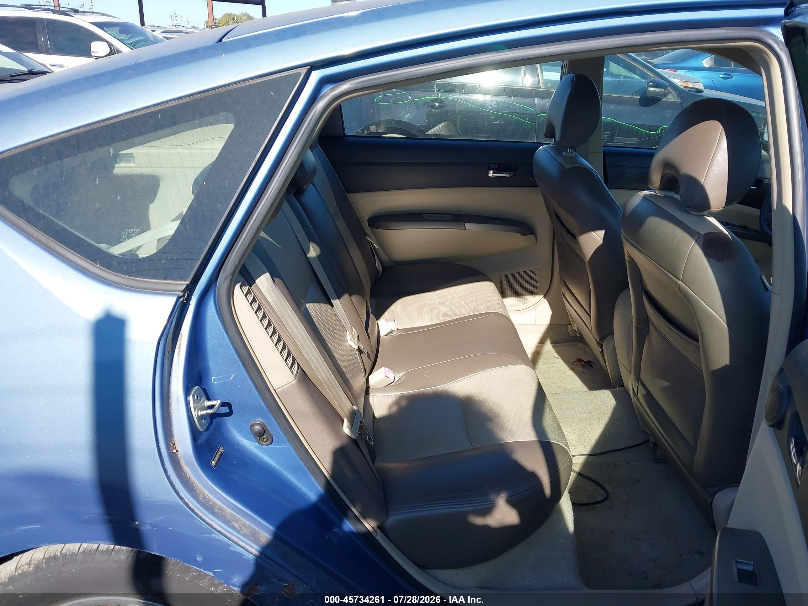 2005 Toyota Prius   Light Blue vin: JTDKB20U753038073