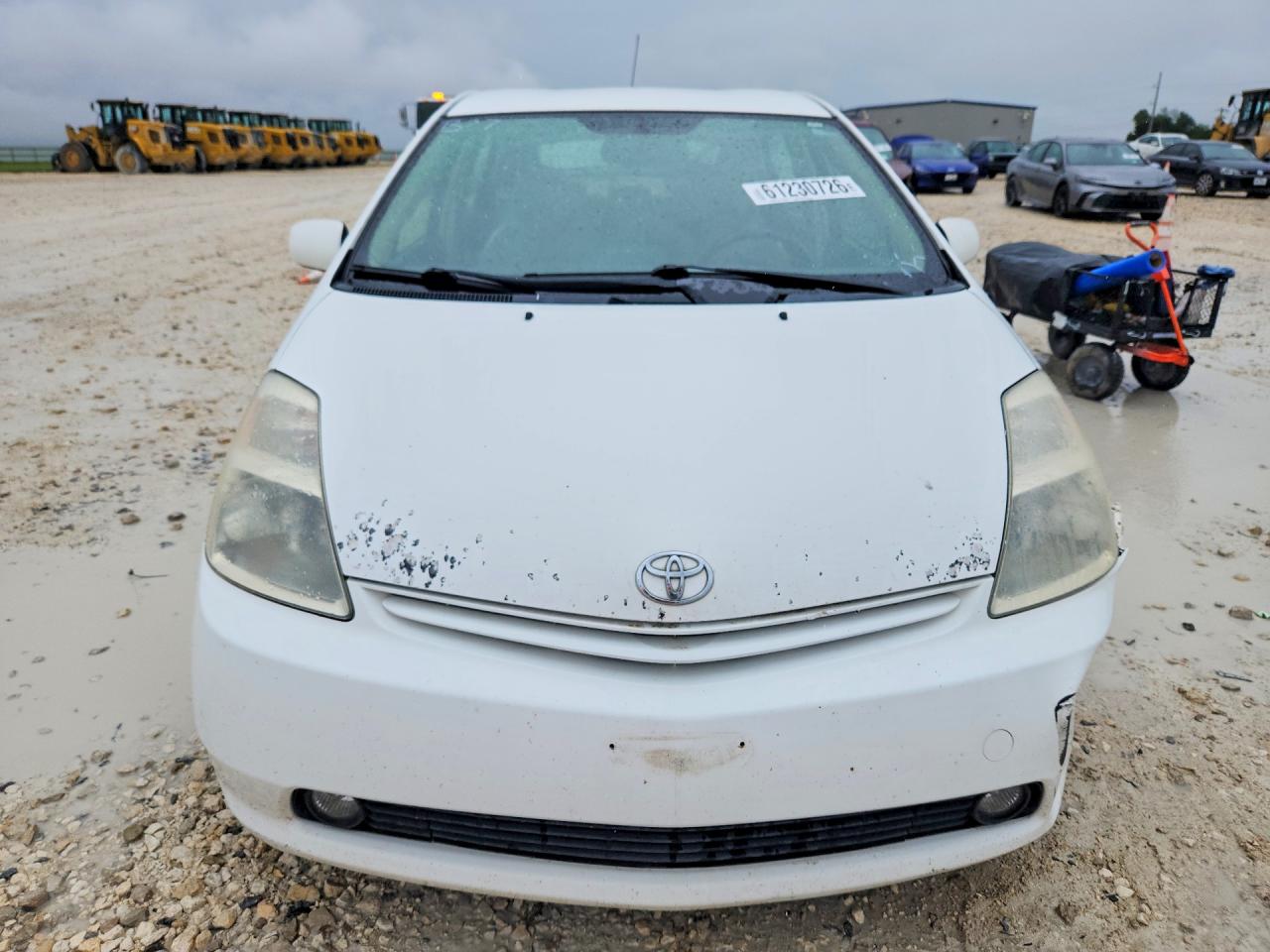 2005 Toyota Prius Base Белый vin: JTDKB20U753088682