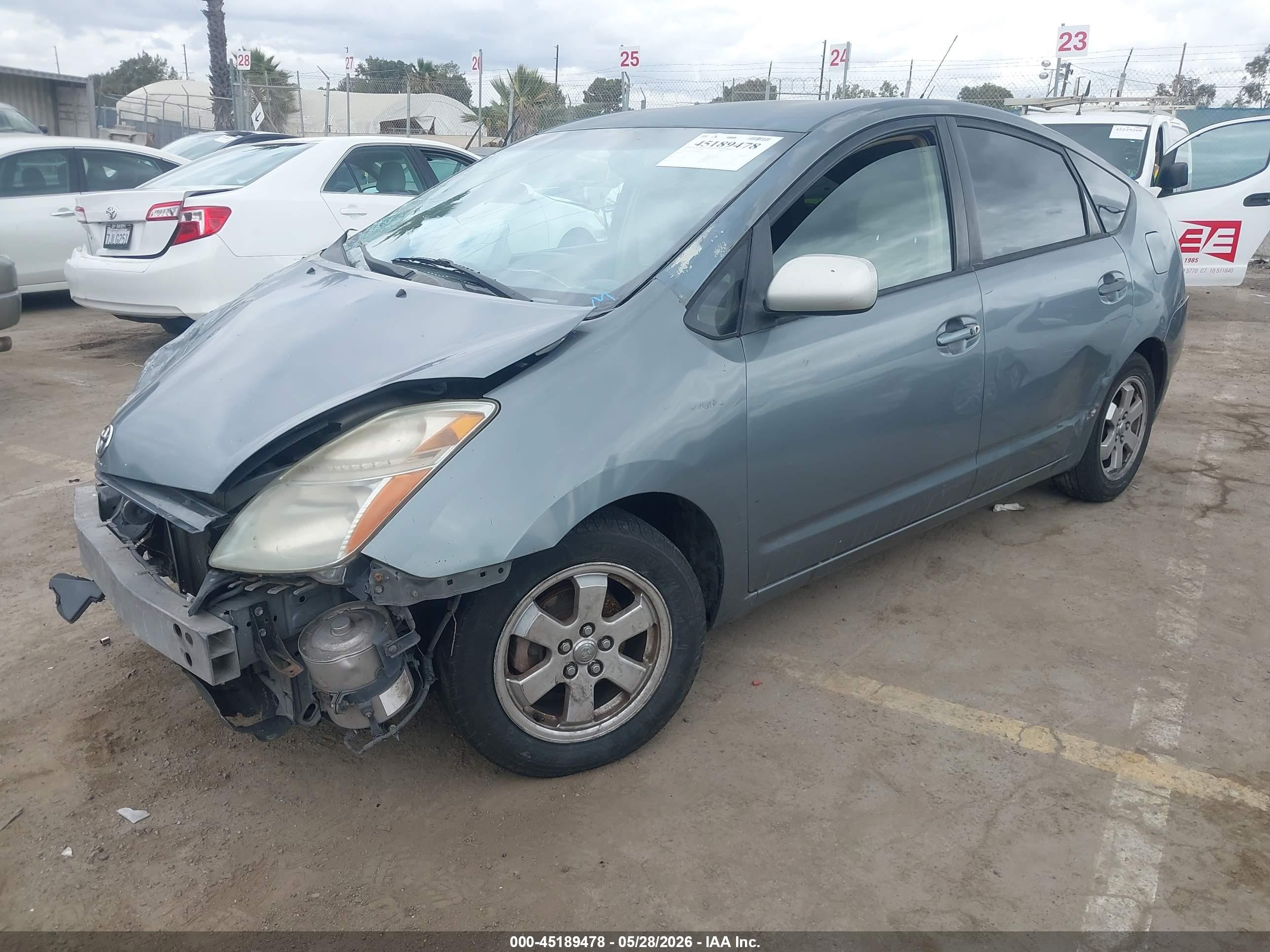 2005 Toyota Prius   Green vin: JTDKB20U753102788