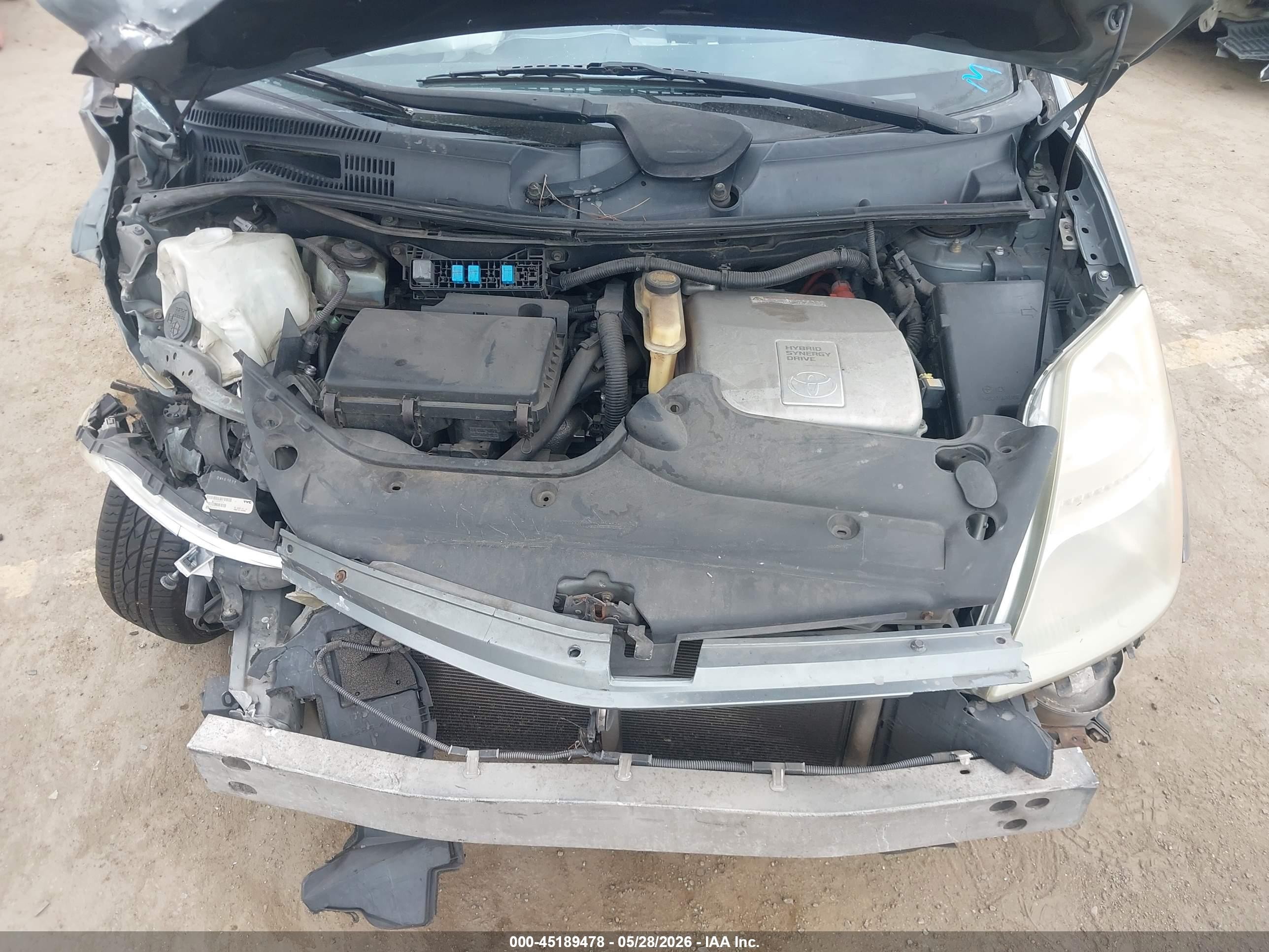 2005 Toyota Prius   Green vin: JTDKB20U753102788