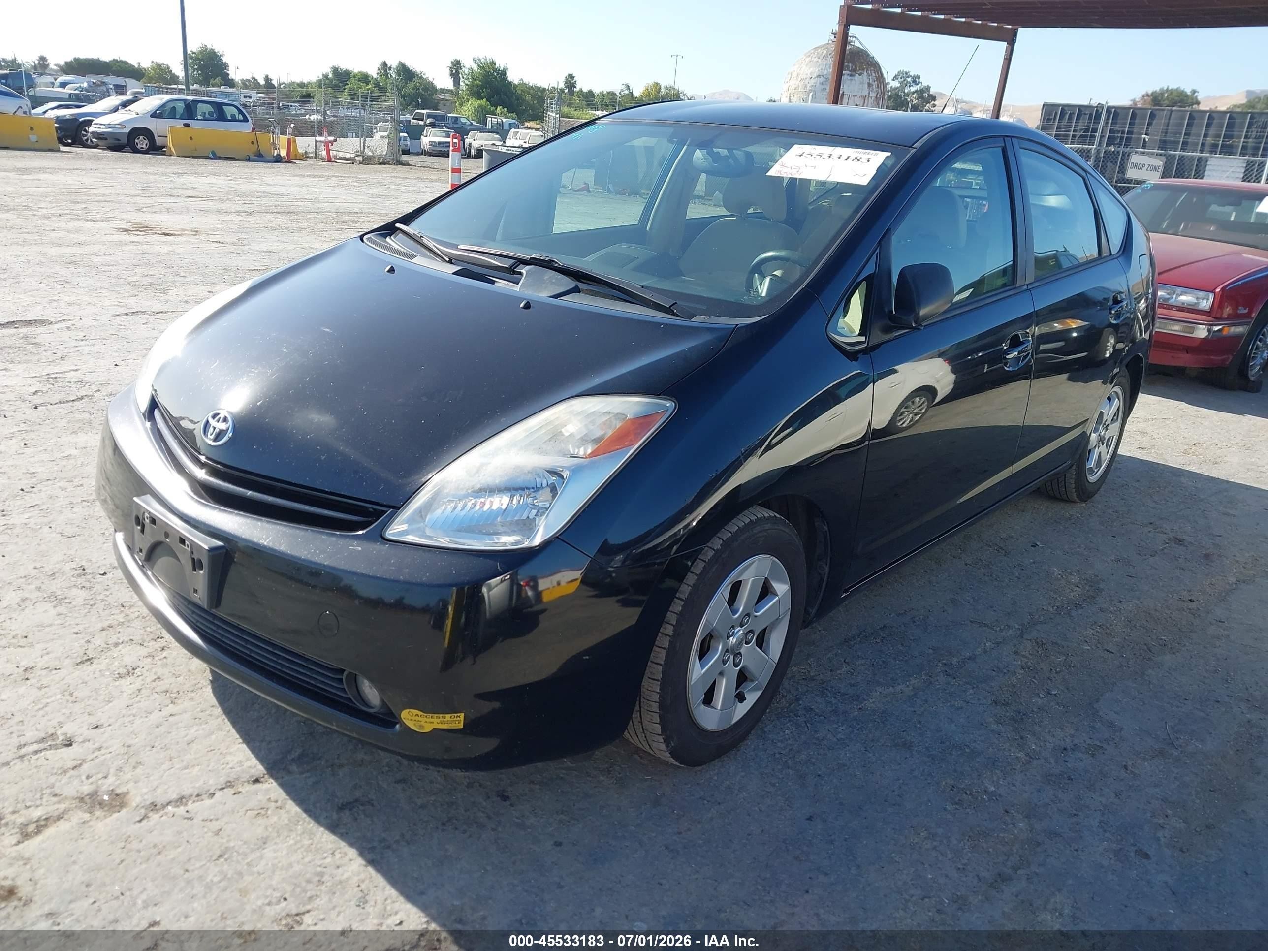 2005 Toyota Prius   Black vin: JTDKB20U753104654