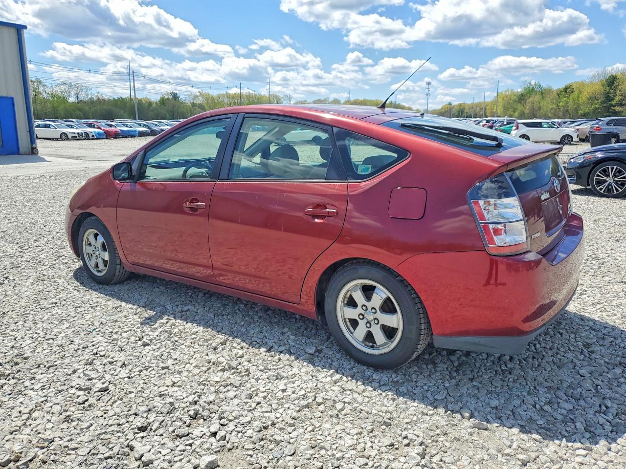 2005 Toyota Prius Base Maroon vin: JTDKB20U753108686
