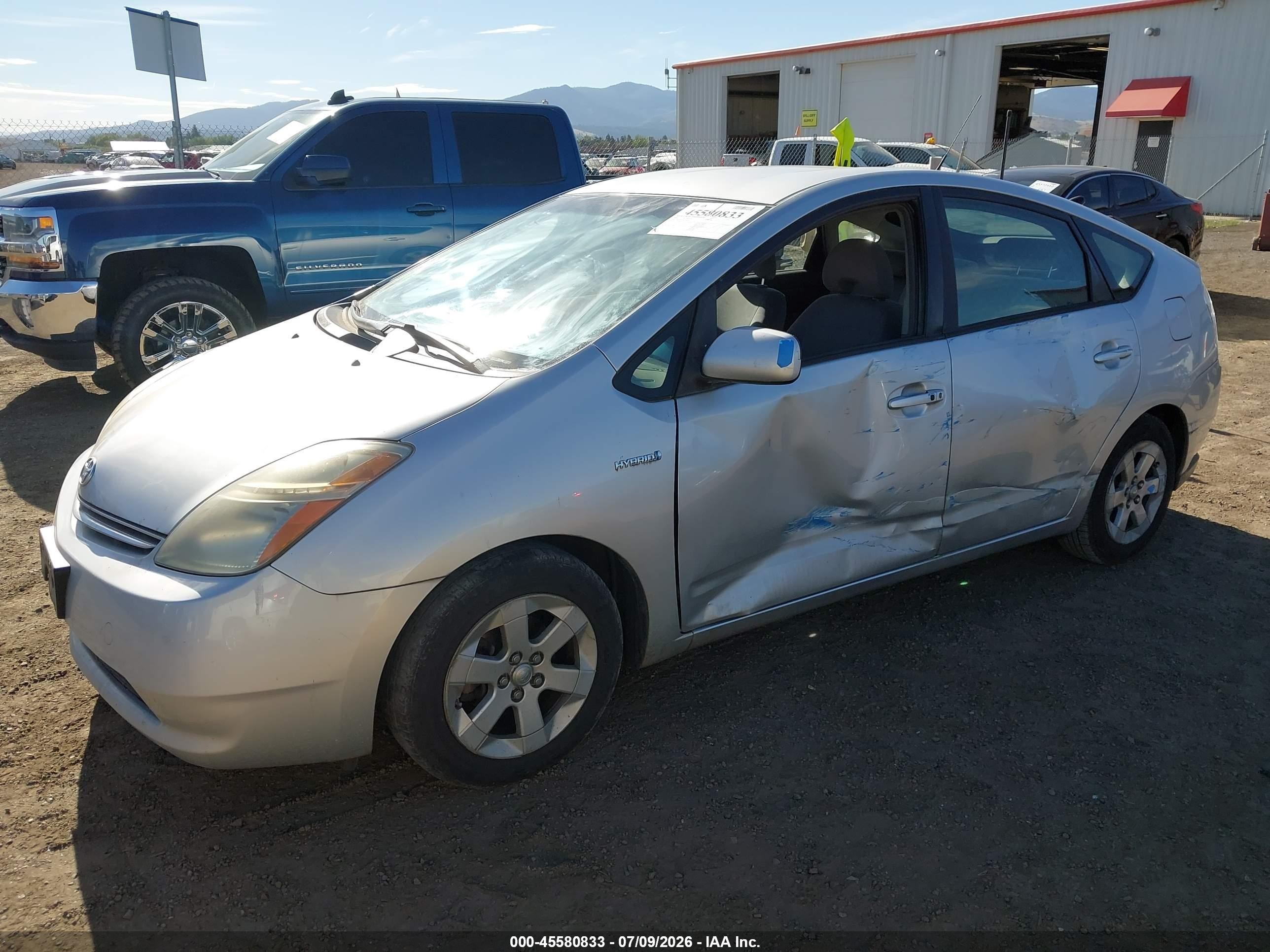 2006 Toyota Prius   Silver vin: JTDKB20U763130575
