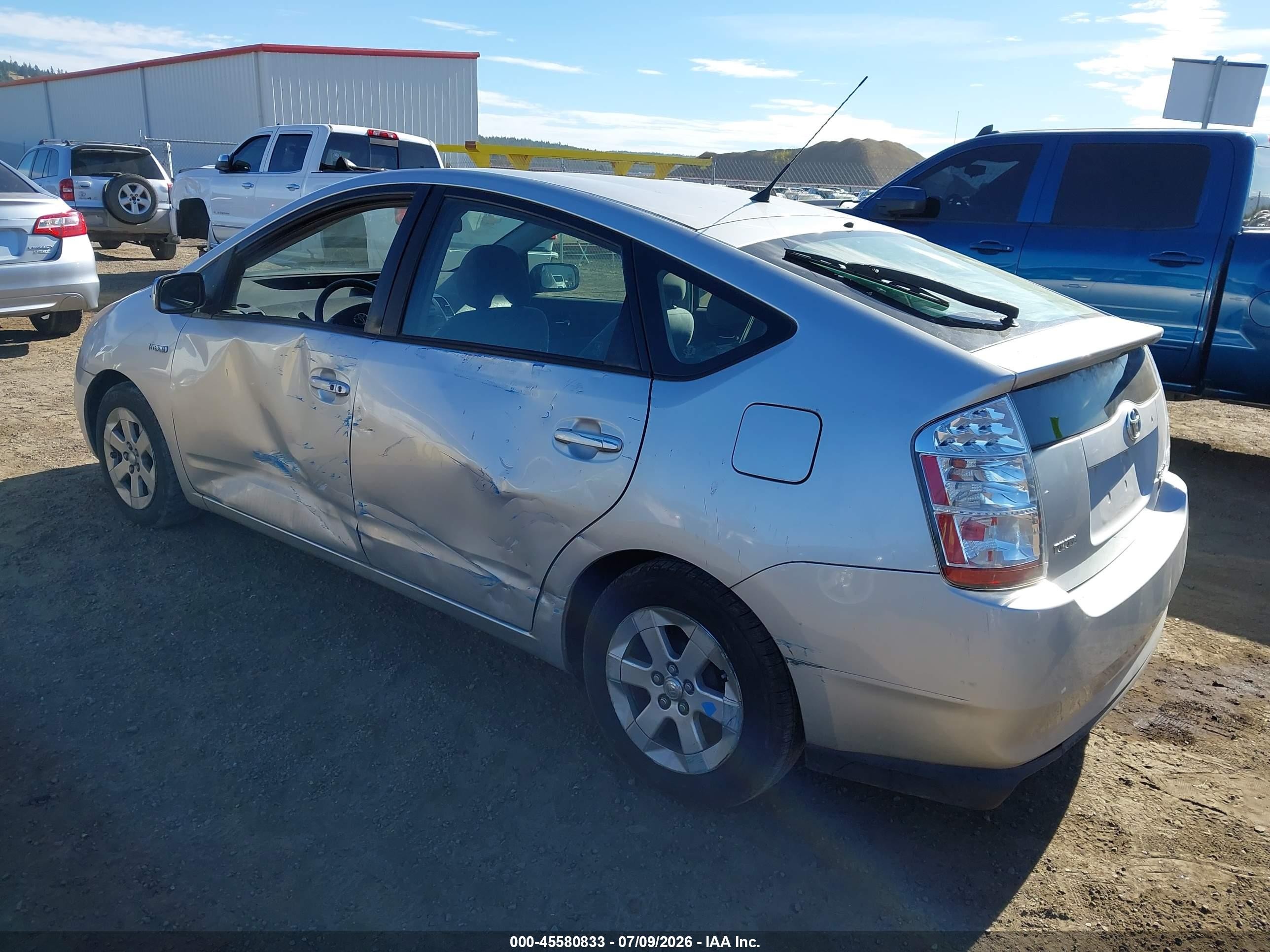 2006 Toyota Prius   Silver vin: JTDKB20U763130575