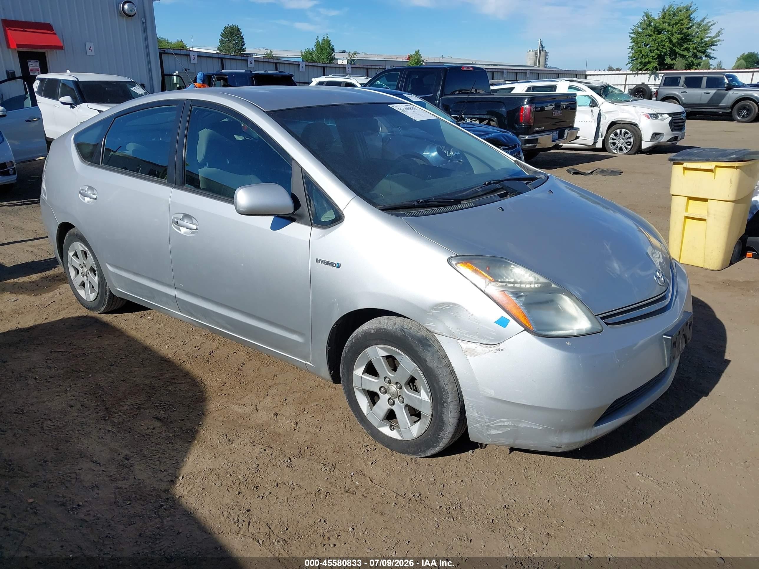2006 Toyota Prius   Silver vin: JTDKB20U763130575