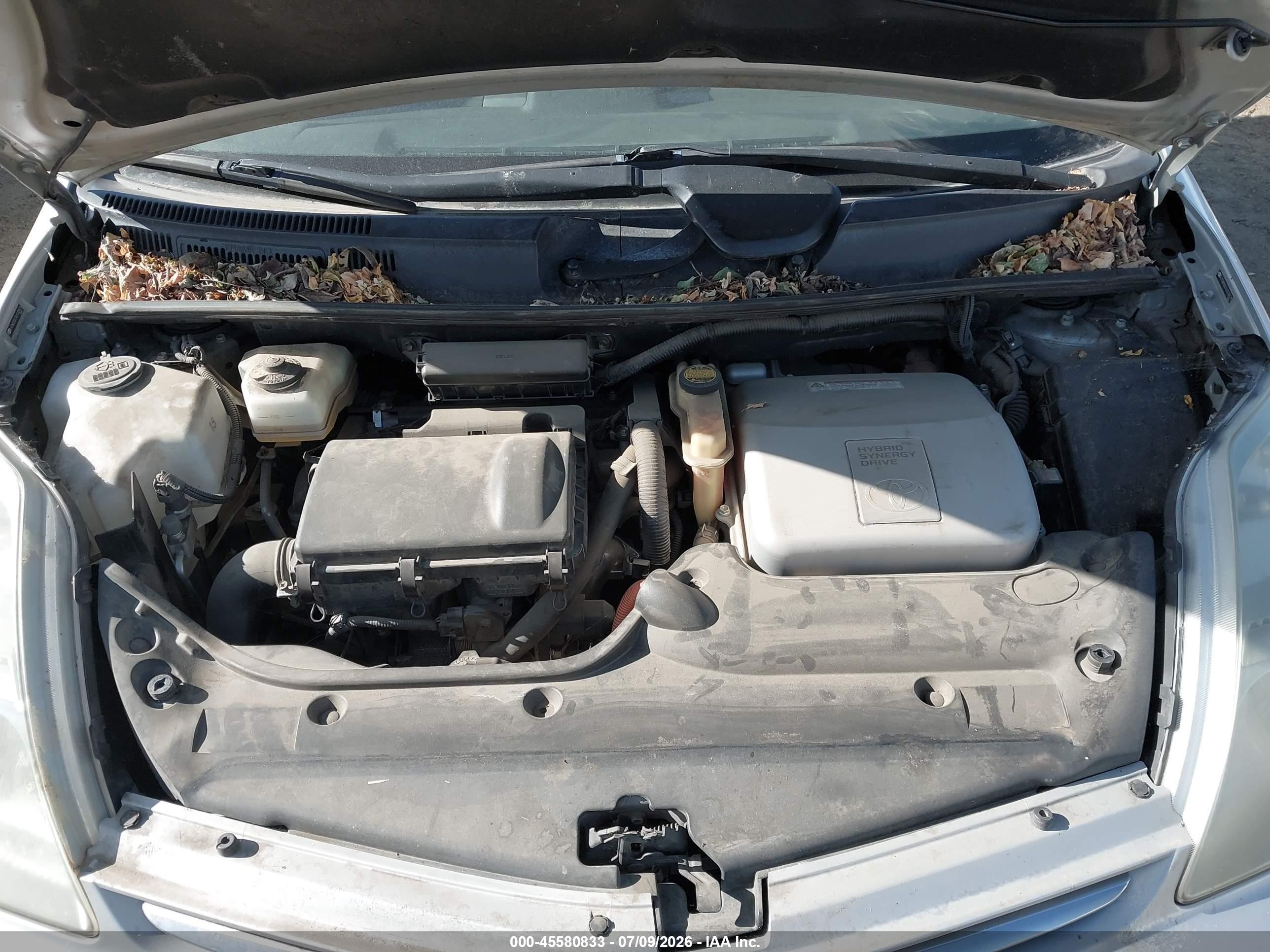 2006 Toyota Prius   Silver vin: JTDKB20U763130575