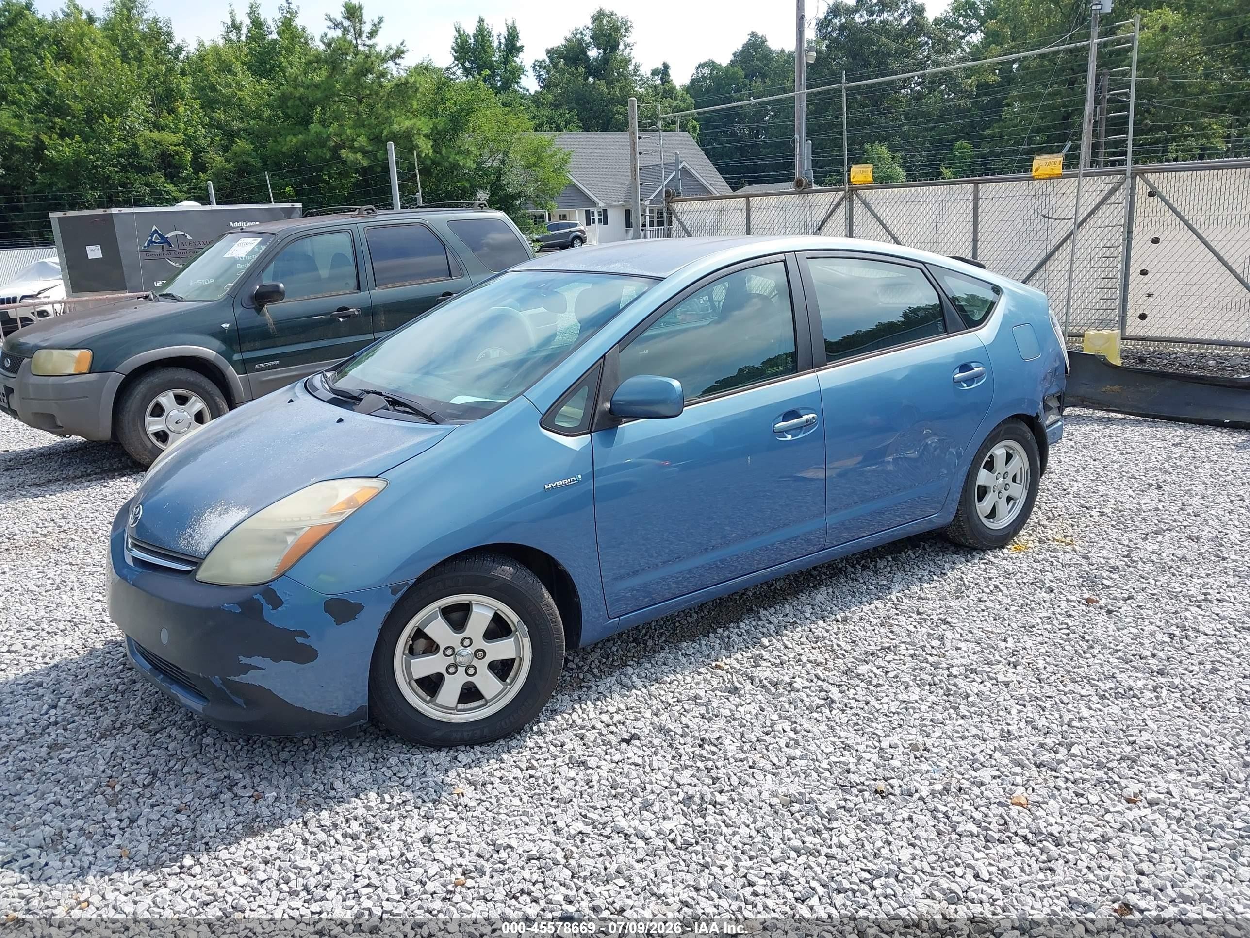 2006 Toyota Prius   Blue vin: JTDKB20U763137039