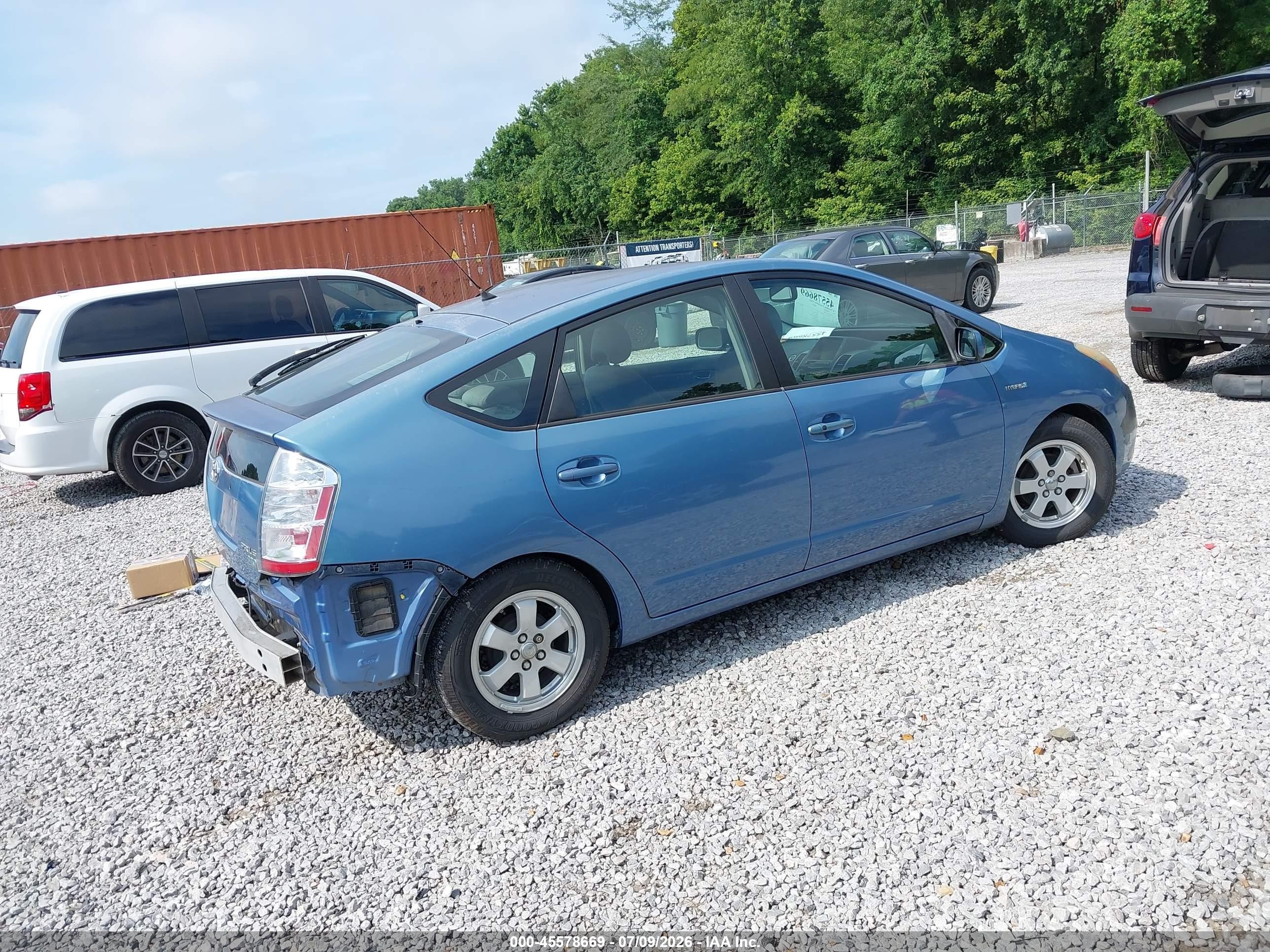 2006 Toyota Prius   Blue vin: JTDKB20U763137039