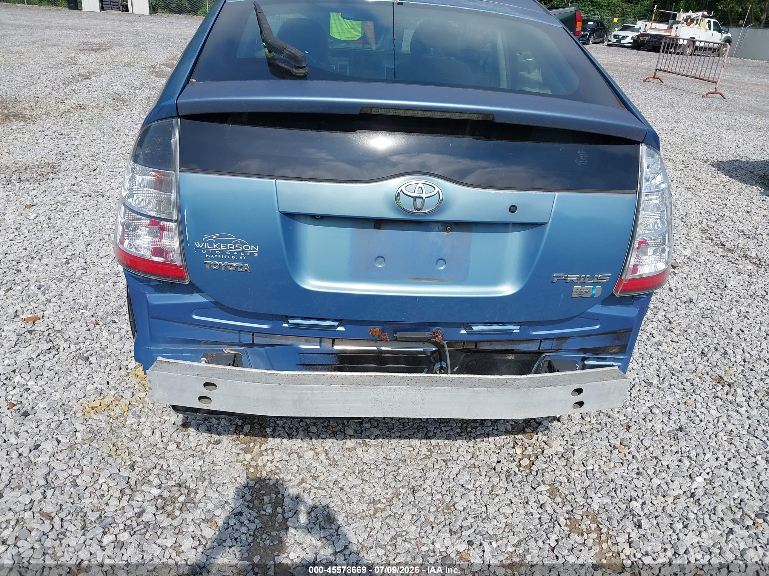 2006 Toyota Prius   Blue vin: JTDKB20U763137039