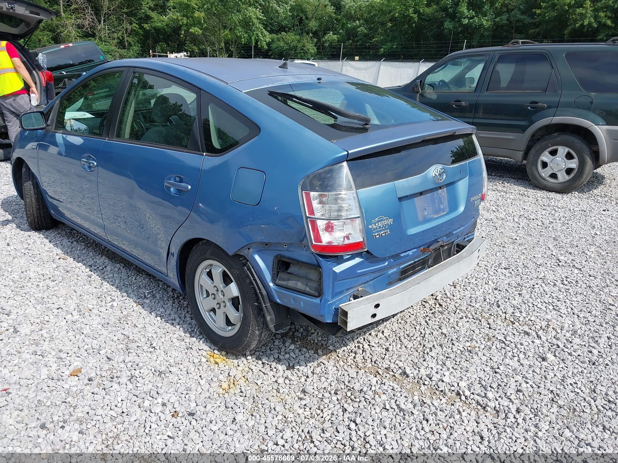 2006 Toyota Prius   Blue vin: JTDKB20U763137039