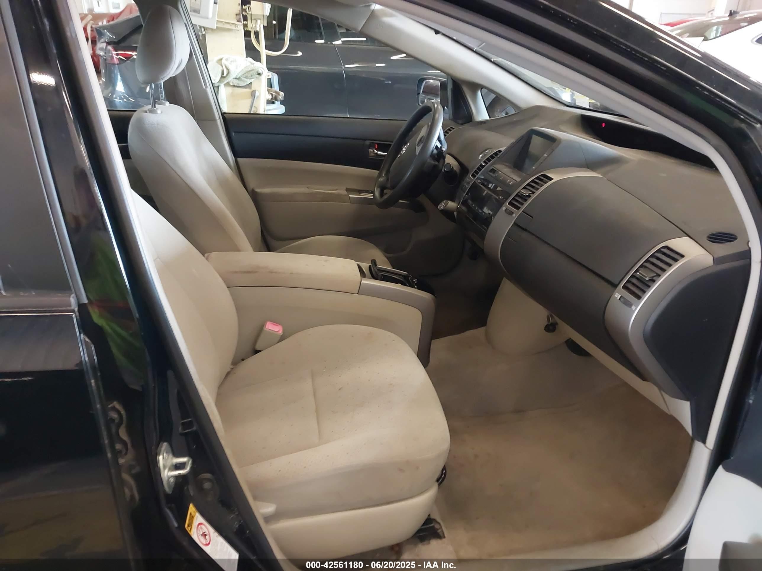 2006 Toyota Prius   Black vin: JTDKB20U763173488