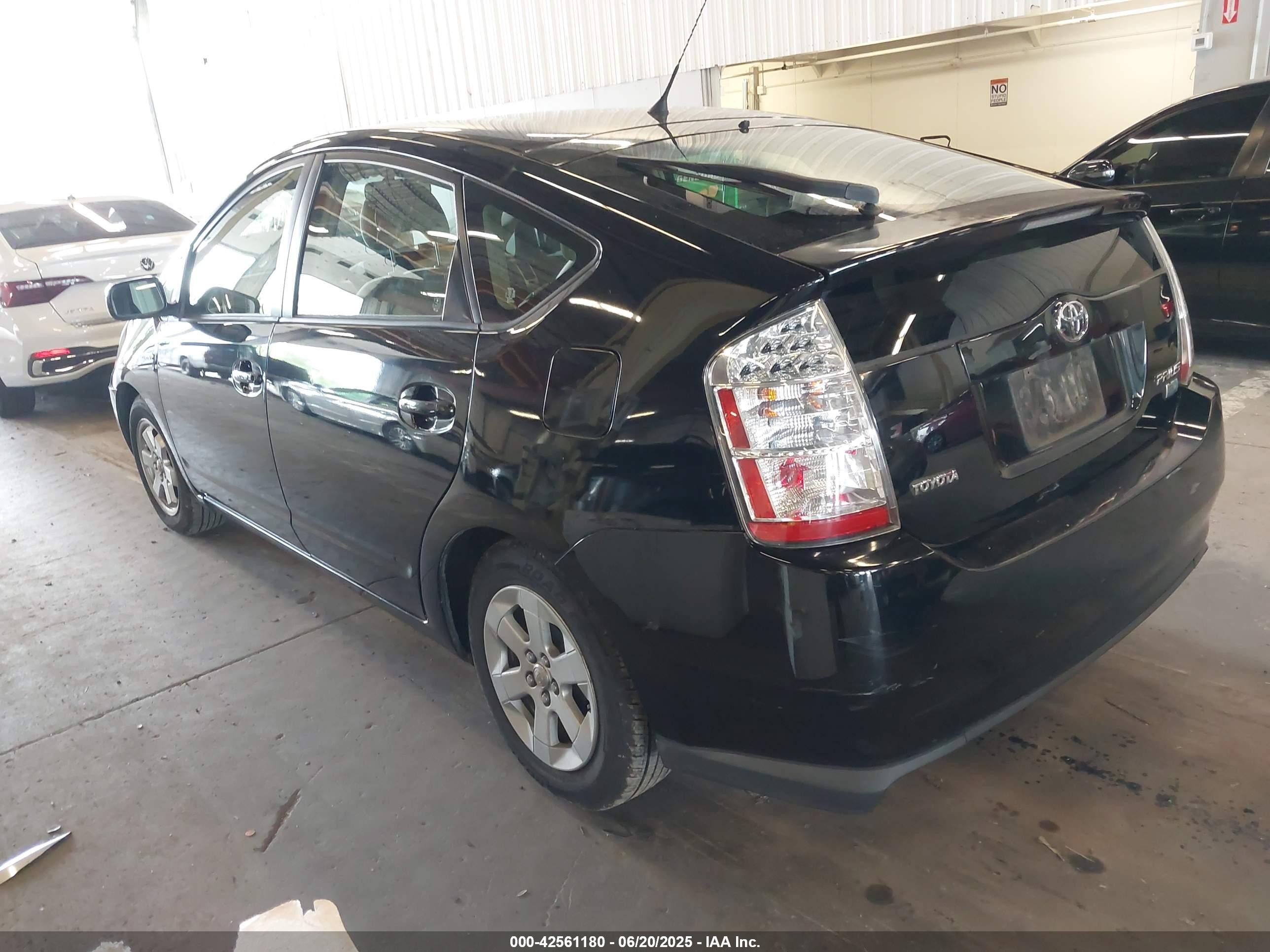2006 Toyota Prius   Black vin: JTDKB20U763173488