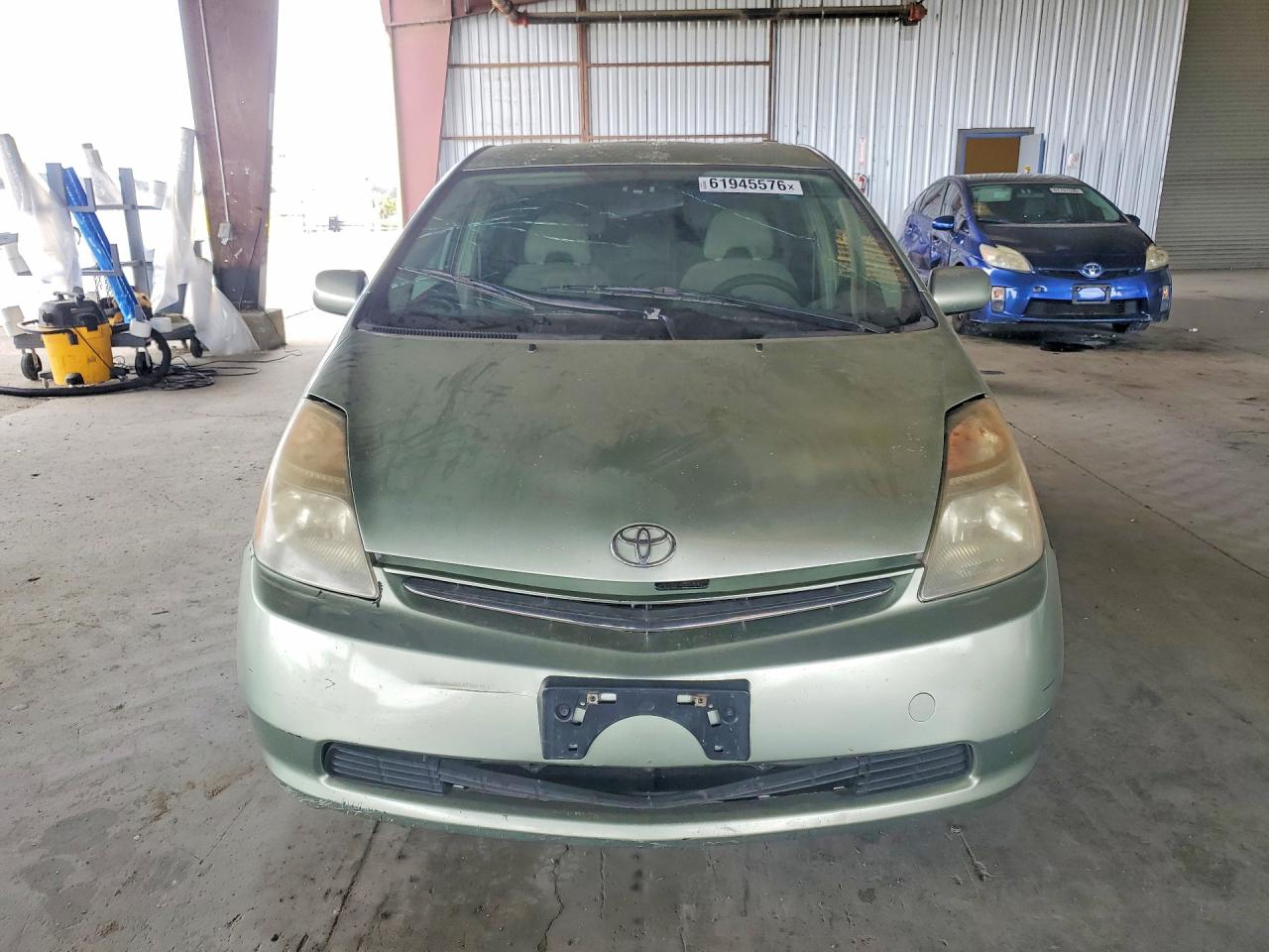 2006 Toyota Prius Base Зеленый vin: JTDKB20U763179615