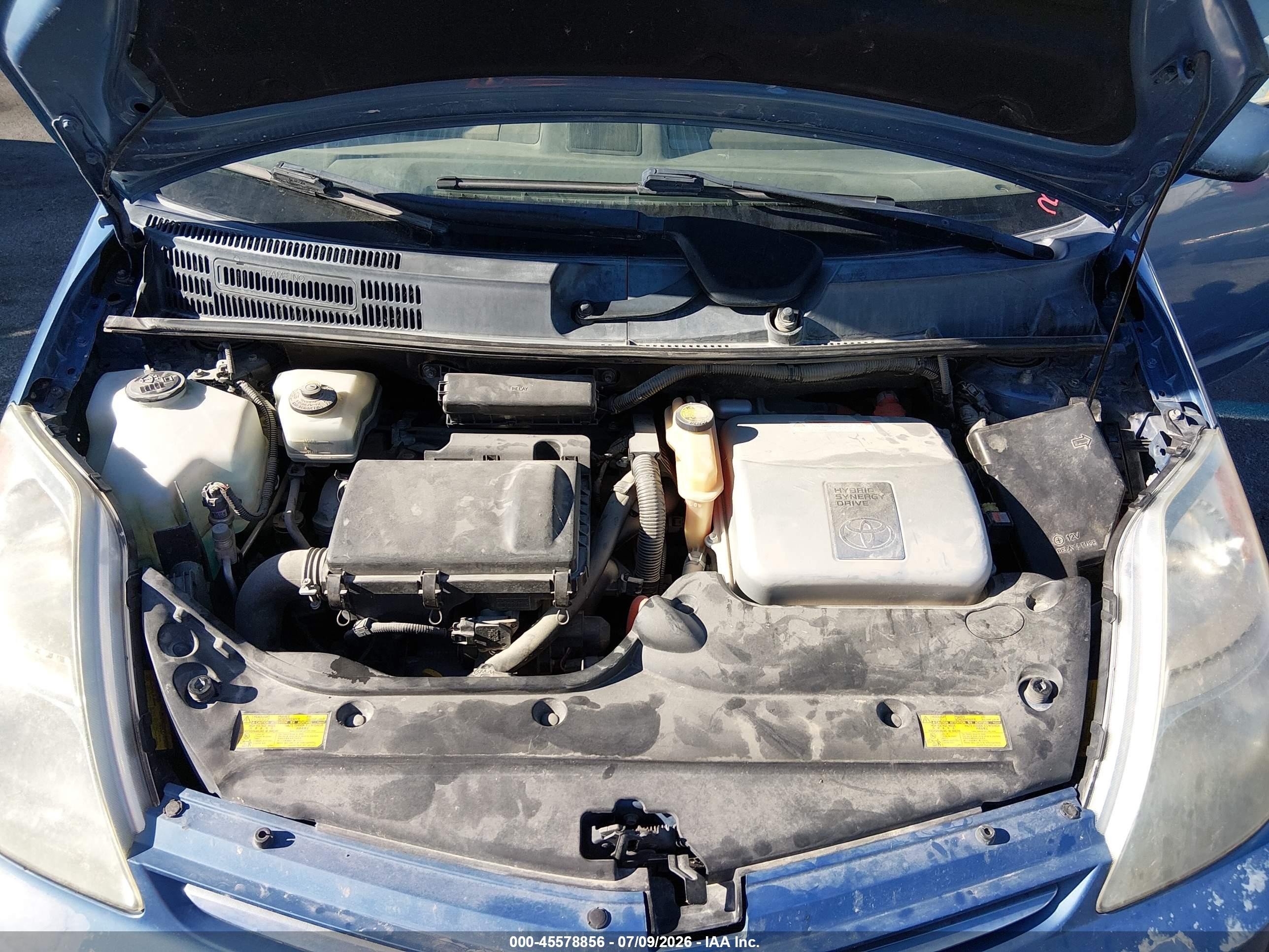 2006 Toyota Prius   Blue vin: JTDKB20U767061735