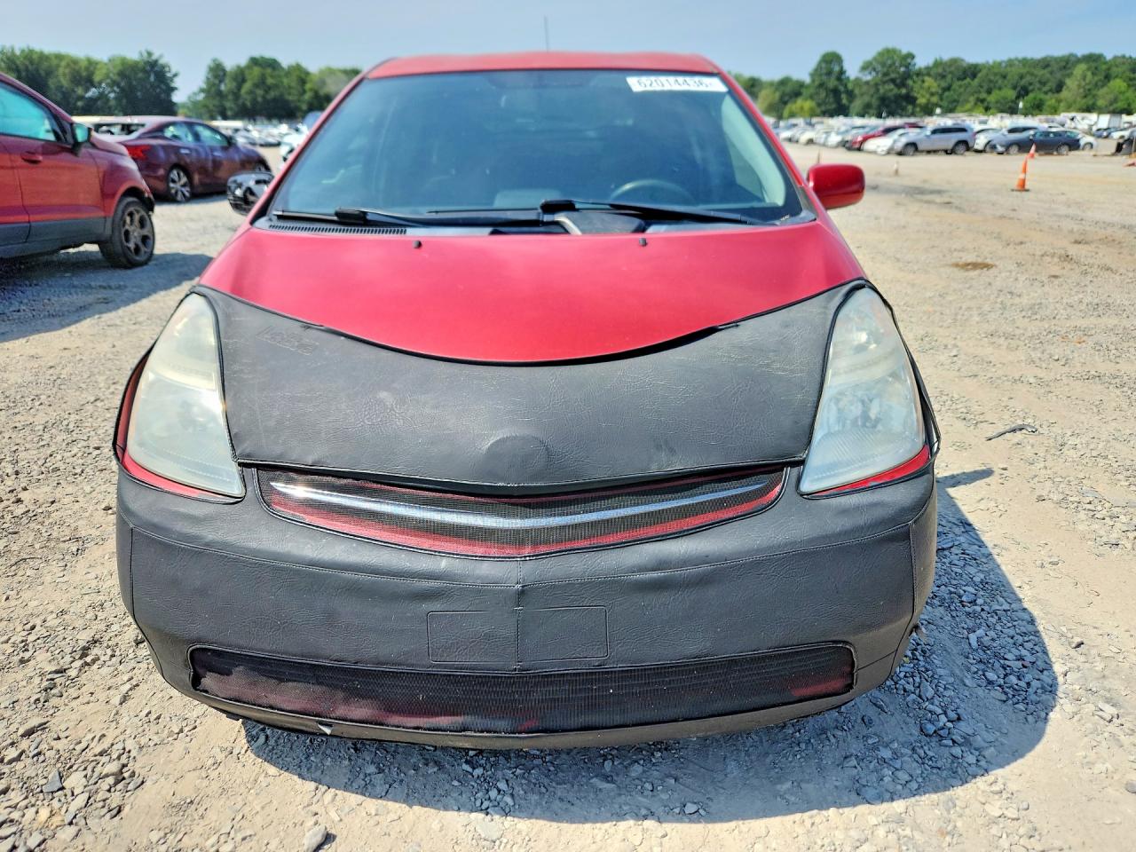 2006 Toyota Prius Base Red vin: JTDKB20U767072010