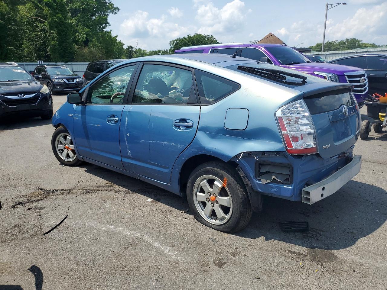 2006 Toyota Prius Base Blue vin: JTDKB20U767075781