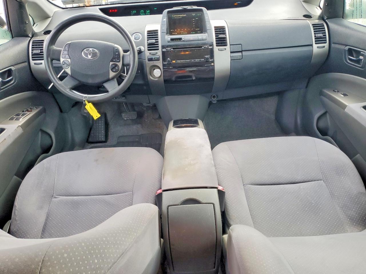 2006 Toyota Prius Base Silver vin: JTDKB20U767082486